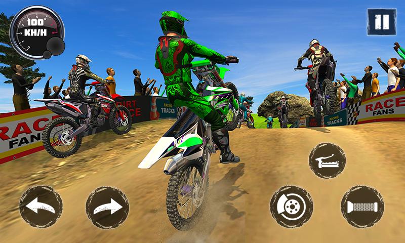 اسکرین شات 2 بازی Dirt Bike Racing Bike Games