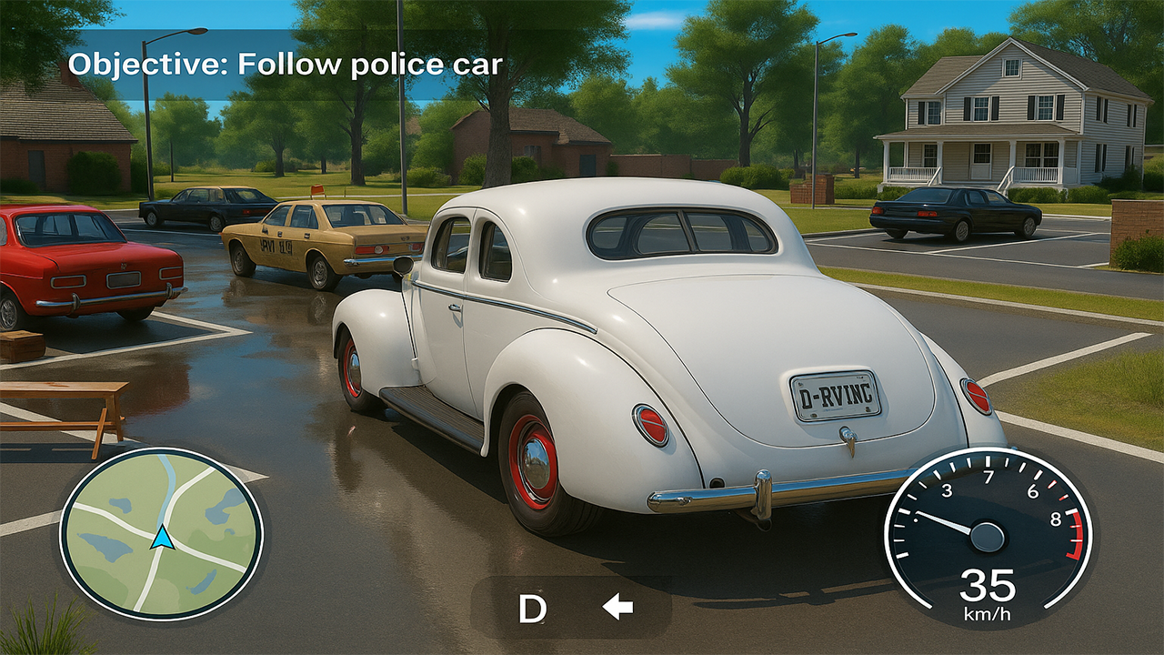 اسکرین شات 2 بازی Car Driving Simulator Game