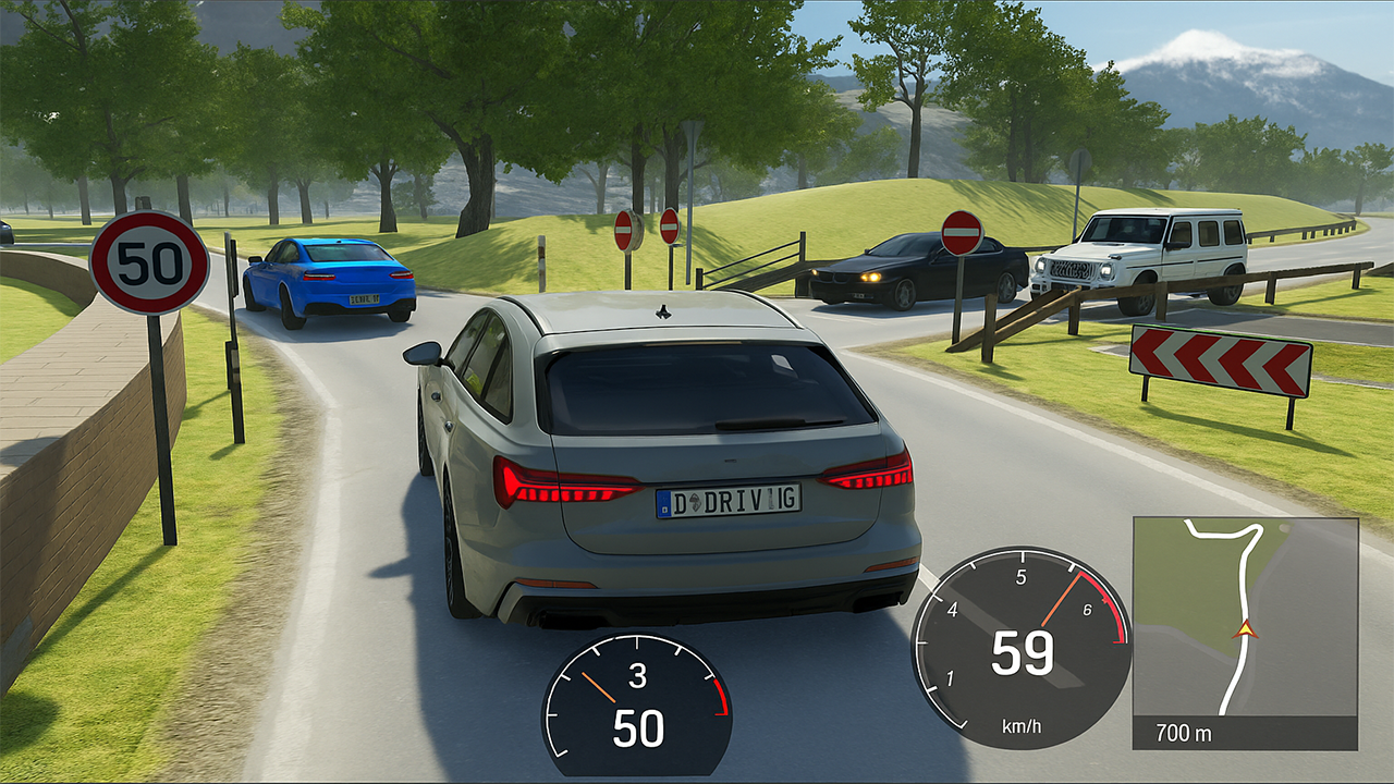 اسکرین شات 5 بازی Car Driving Simulator Game