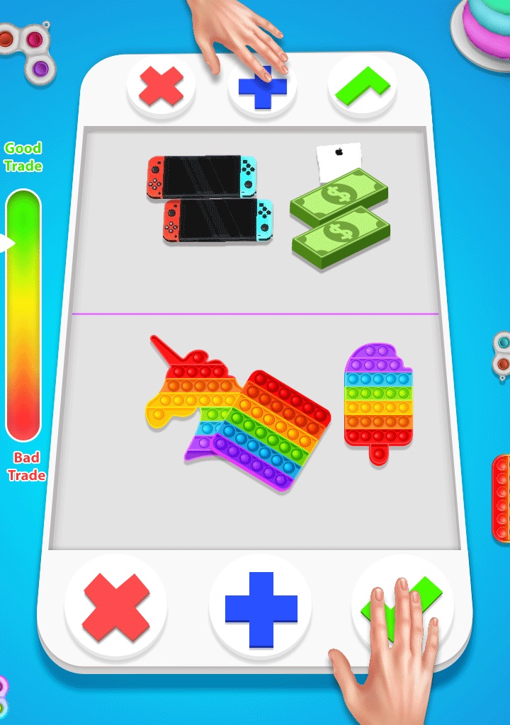 اسکرین شات 3 بازی fidget trading: trade toys 3D