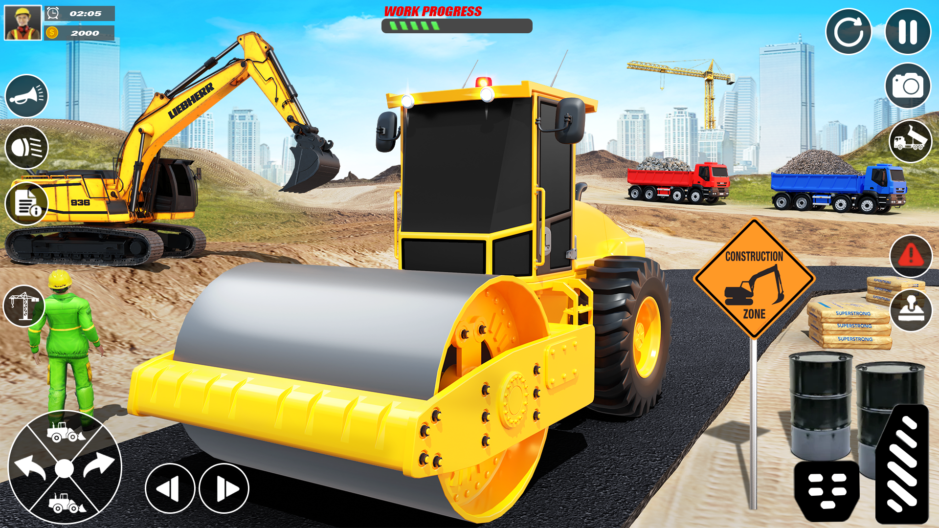اسکرین شات 2 برنامه City Builder Construction Sim