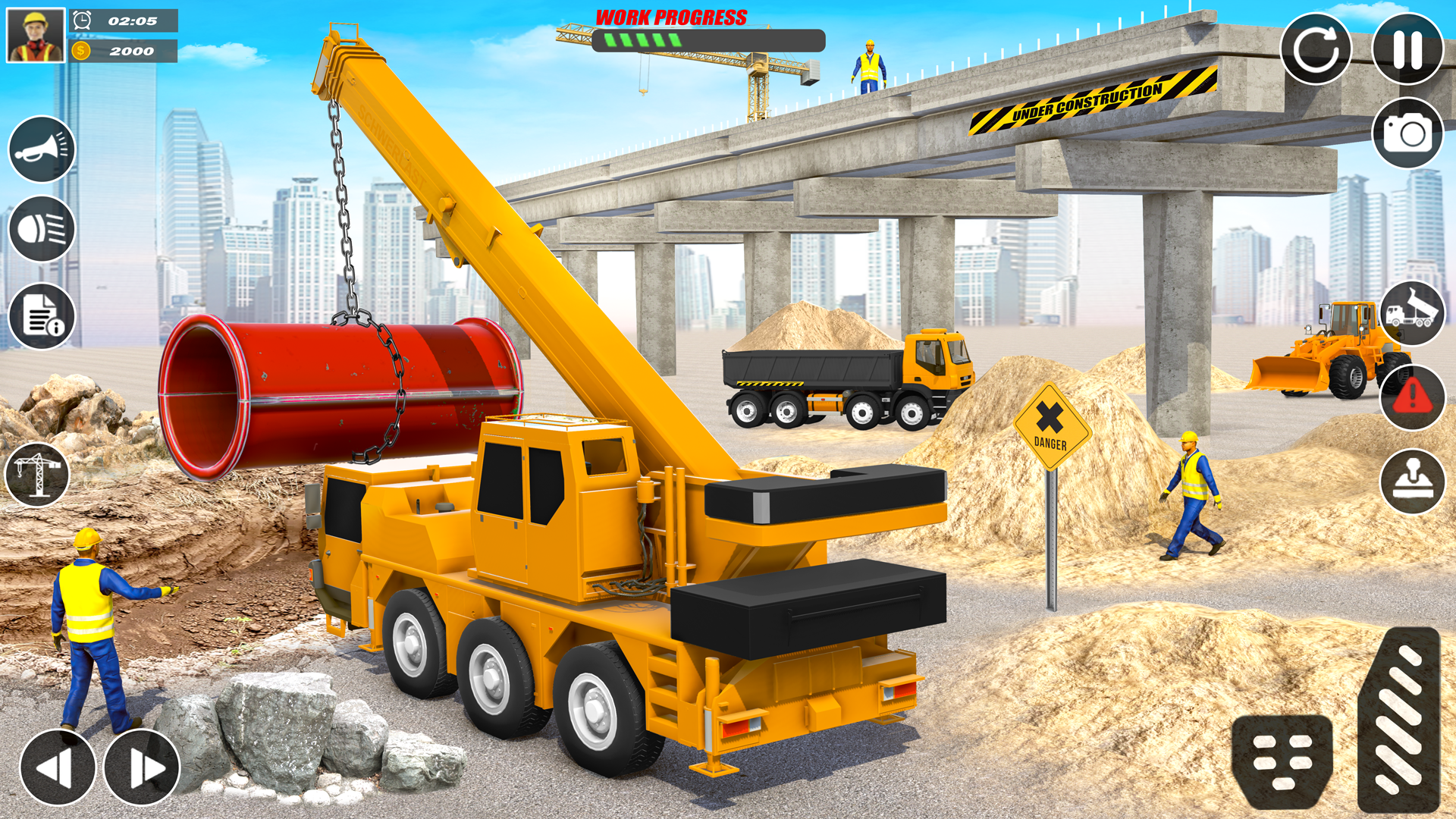 اسکرین شات 3 برنامه City Builder Construction Sim