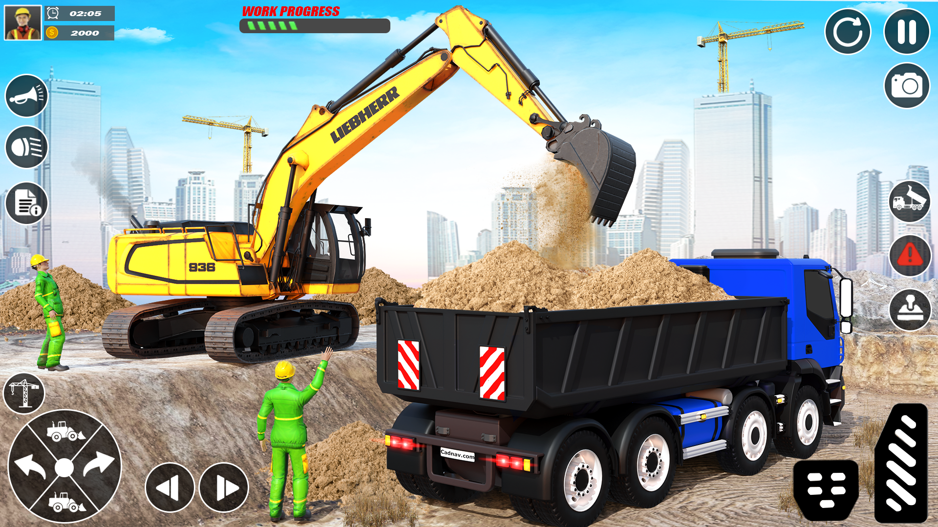 اسکرین شات 1 برنامه City Builder Construction Sim