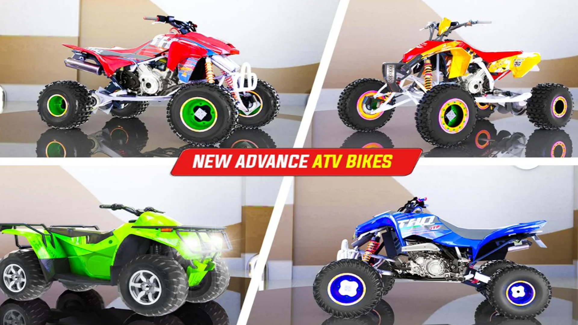 اسکرین شات 7 برنامه ATV Quad Bike Traffic Racing
