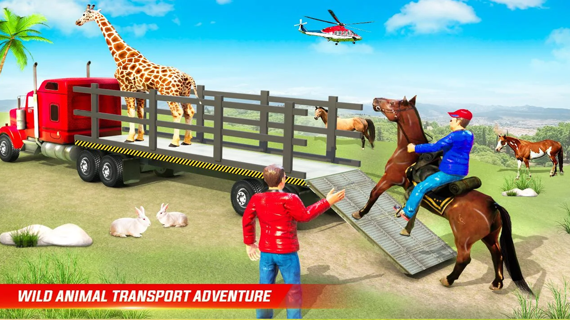 اسکرین شات 3 برنامه Farm Animal Transporter Truck