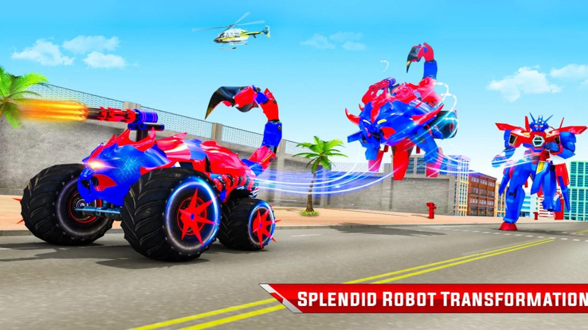 اسکرین شات 6 برنامه Scorpion Robot Truck Transform