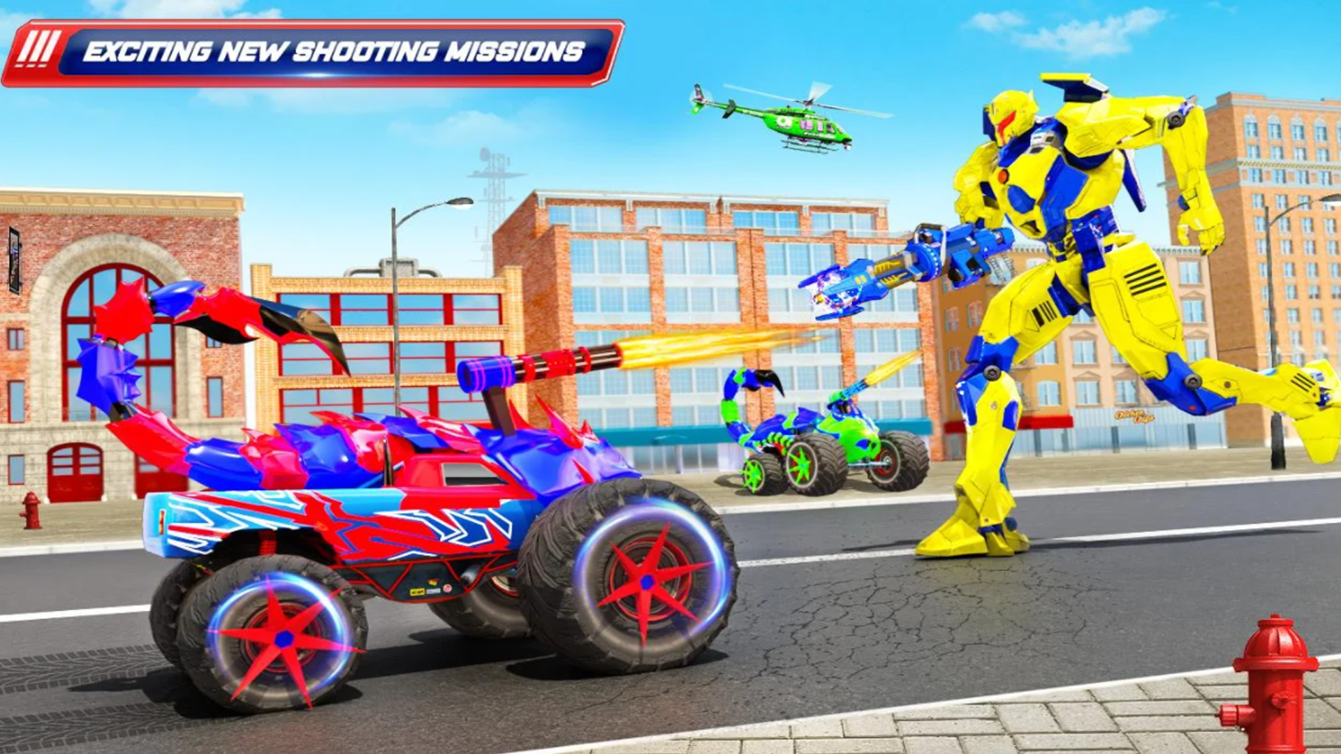 اسکرین شات 5 برنامه Scorpion Robot Truck Transform