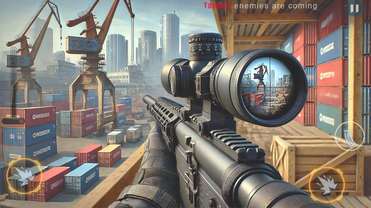 اسکرین شات 4 بازی Sniper Contracts: Gun Shooting