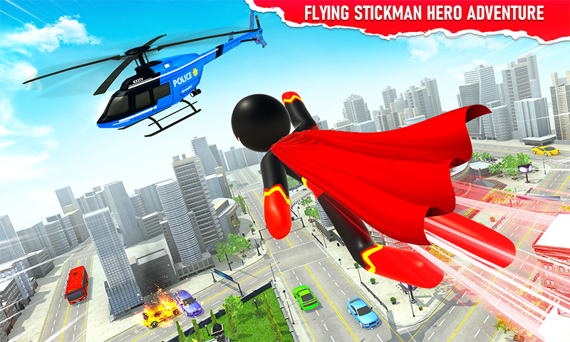 اسکرین شات 4 برنامه Stickman Speed Hero Superhero