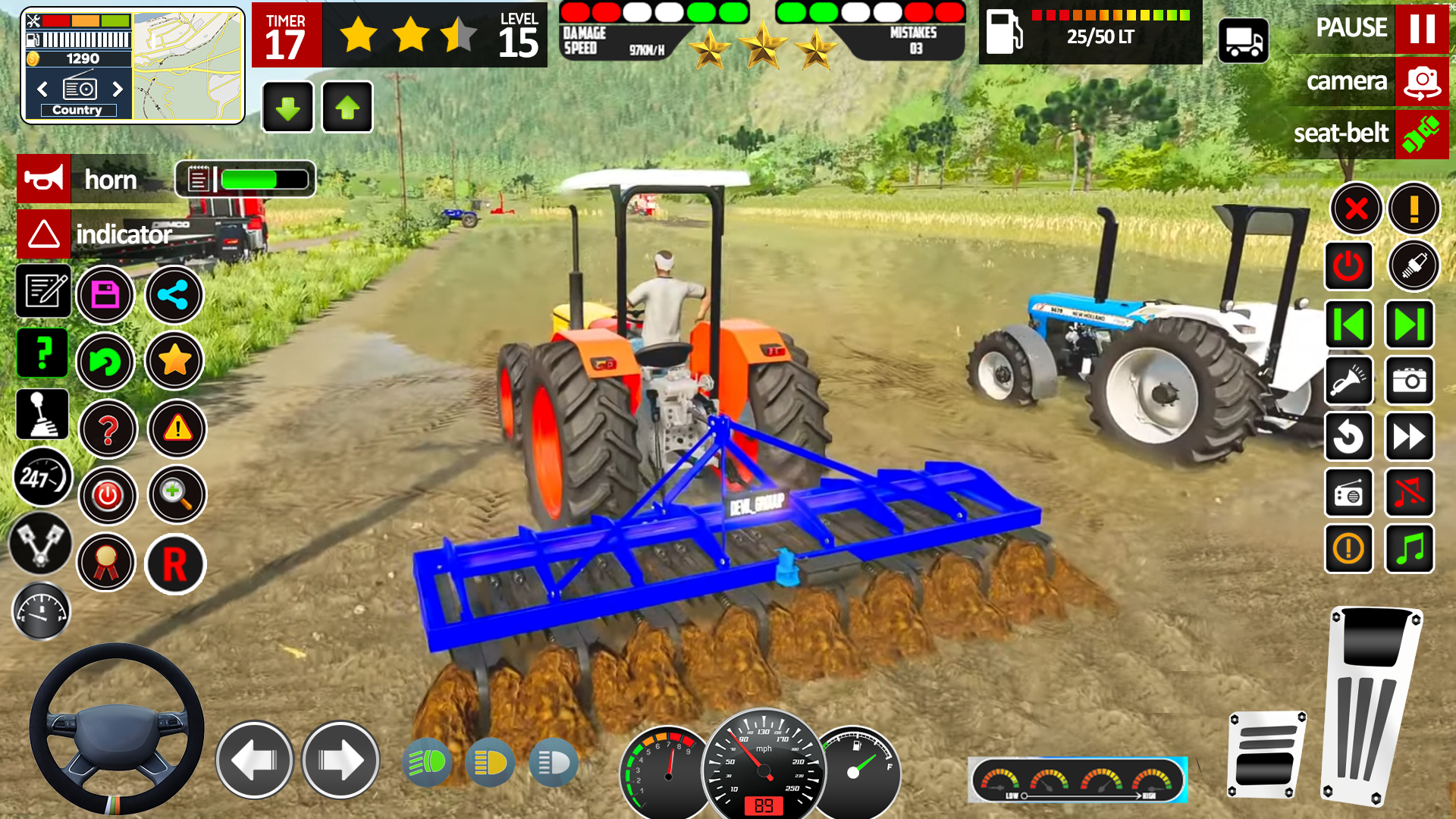 اسکرین شات 7 بازی US Tractor Farming Games 3d