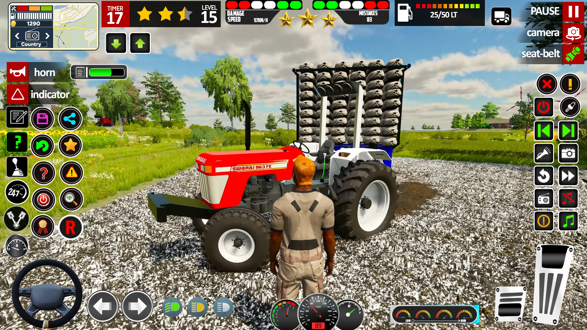 اسکرین شات 8 بازی US Tractor Farming Games 3d