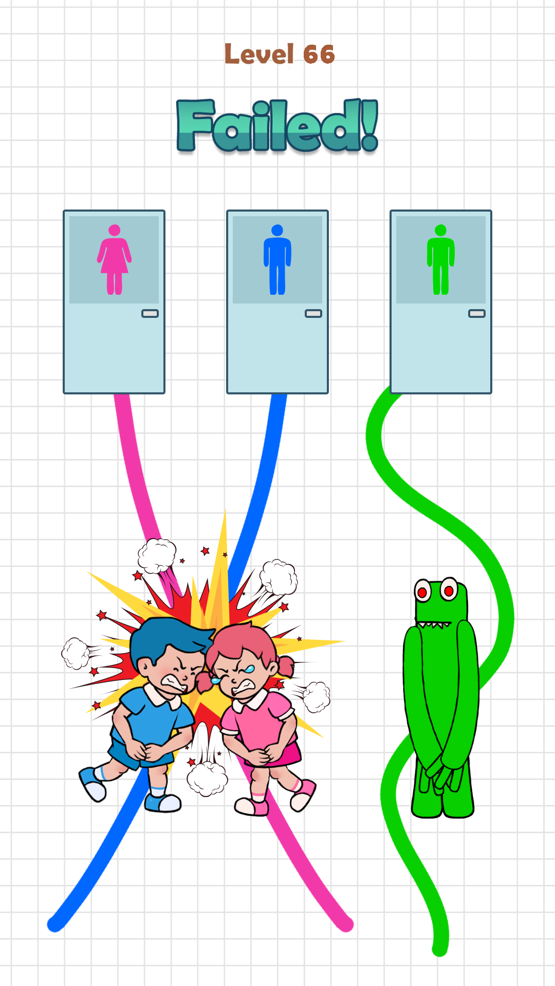 اسکرین شات 5 بازی Toilet Rush Race: Pee Master