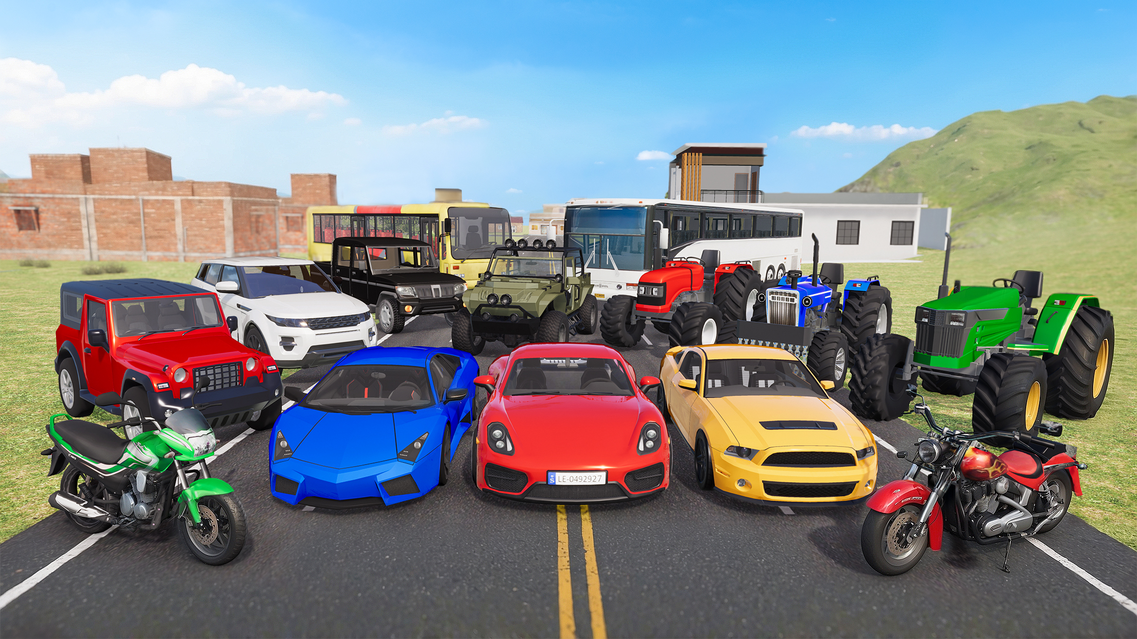 اسکرین شات 4 بازی Indian Driving Vehicle Sim