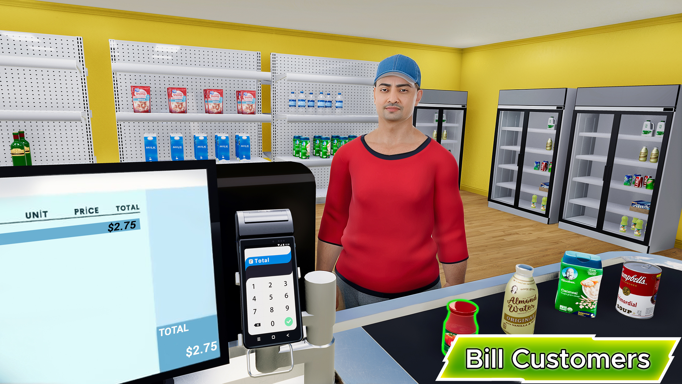 اسکرین شات 6 بازی Supermarket Store Game 3D