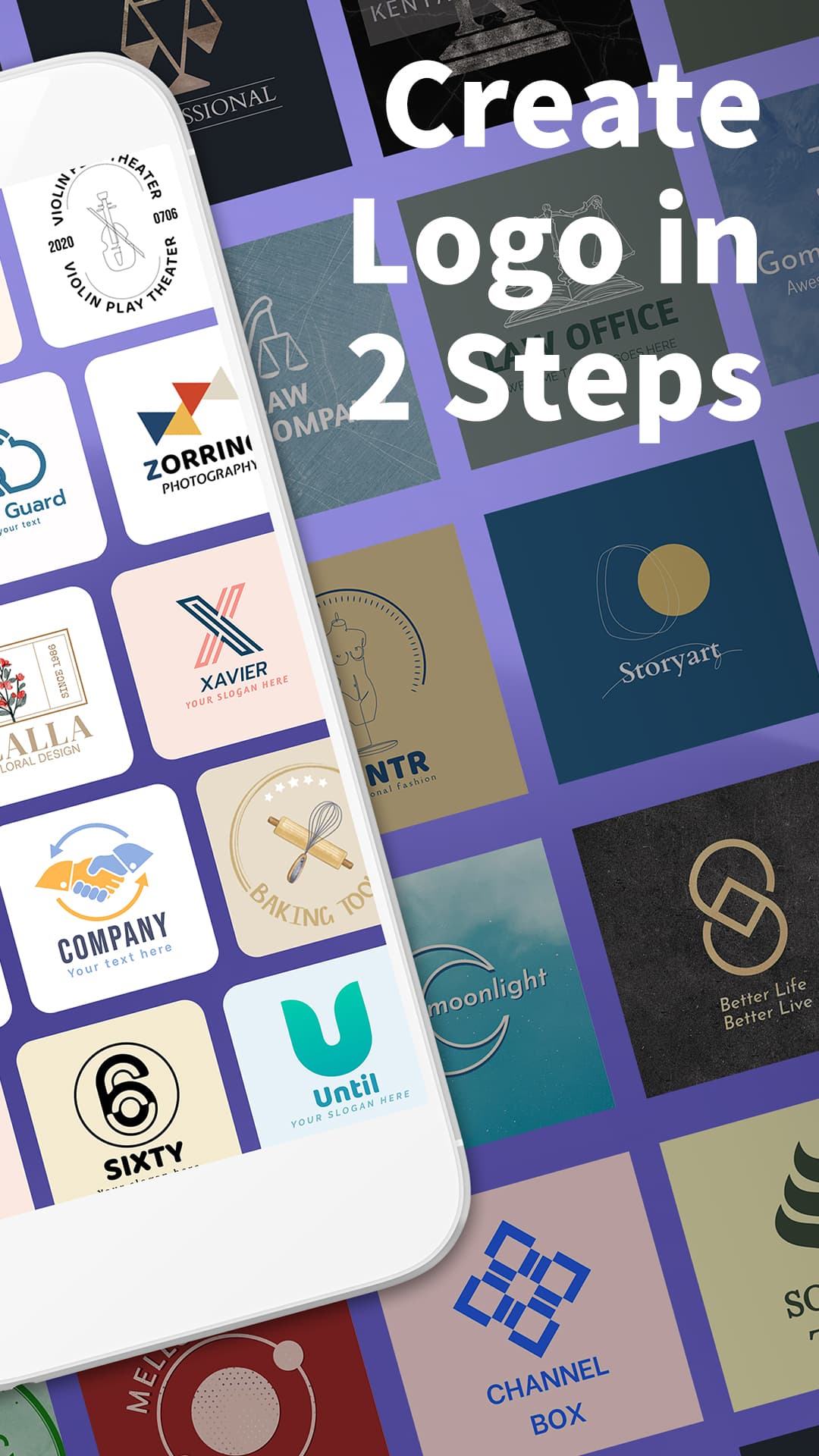 اسکرین شات برنامه Logo Maker & Creator - Logokit 2