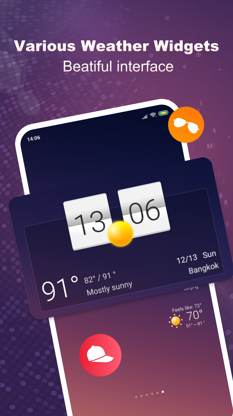 اسکرین شات 7 برنامه Weather Live - Widgets & Radar