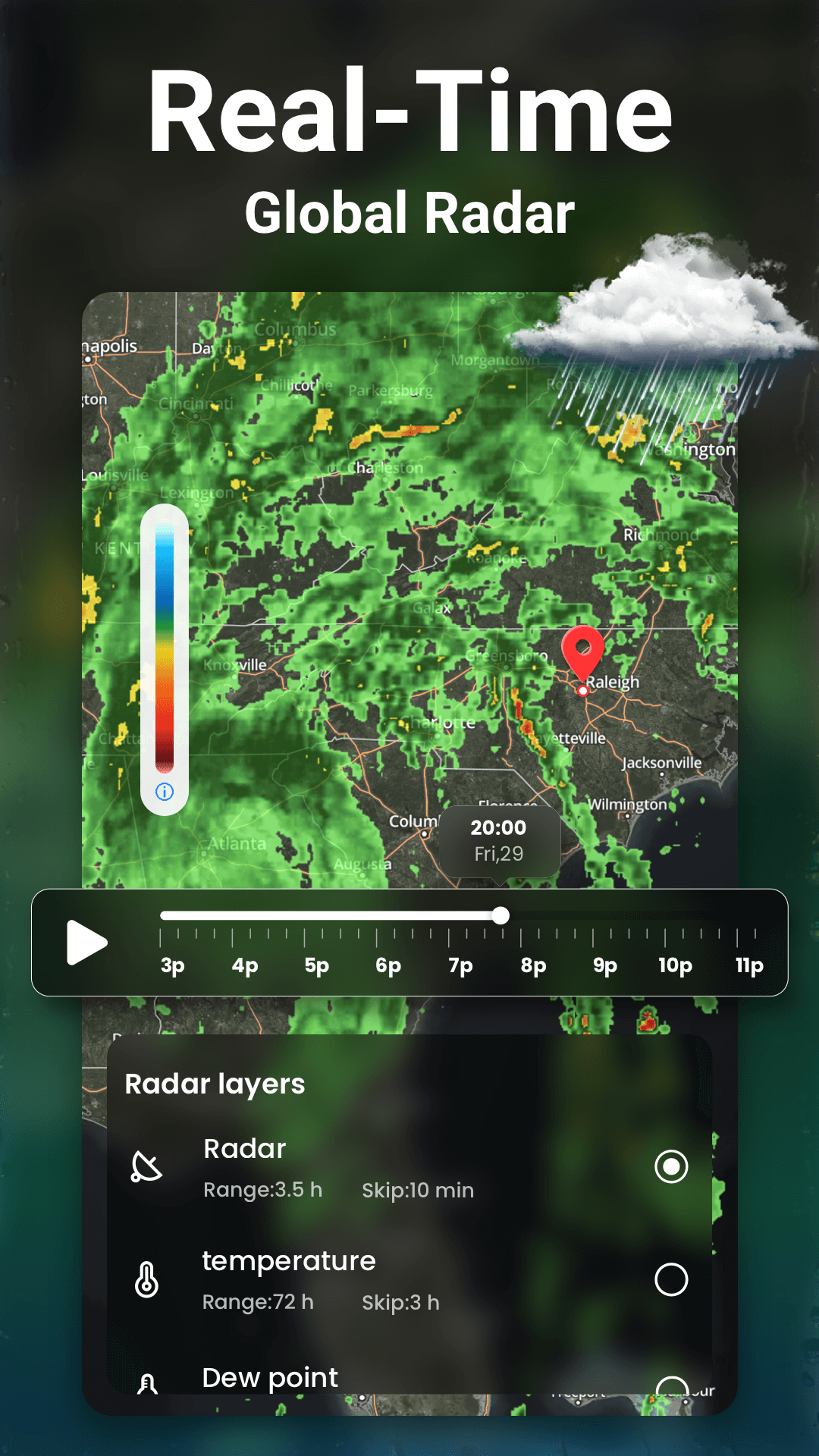 اسکرین شات 3 برنامه Weather App - Weather Forecast