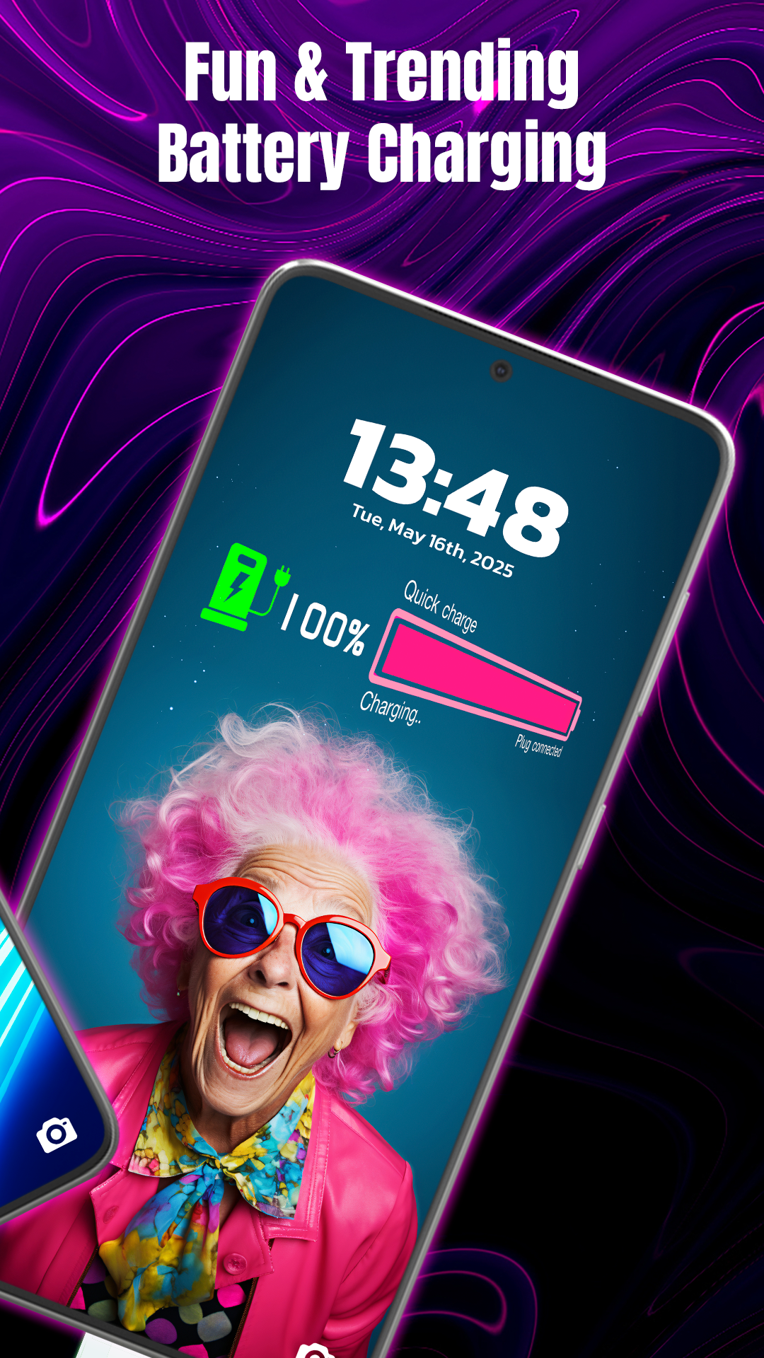 اسکرین شات 5 برنامه 3D Battery Charging Animation