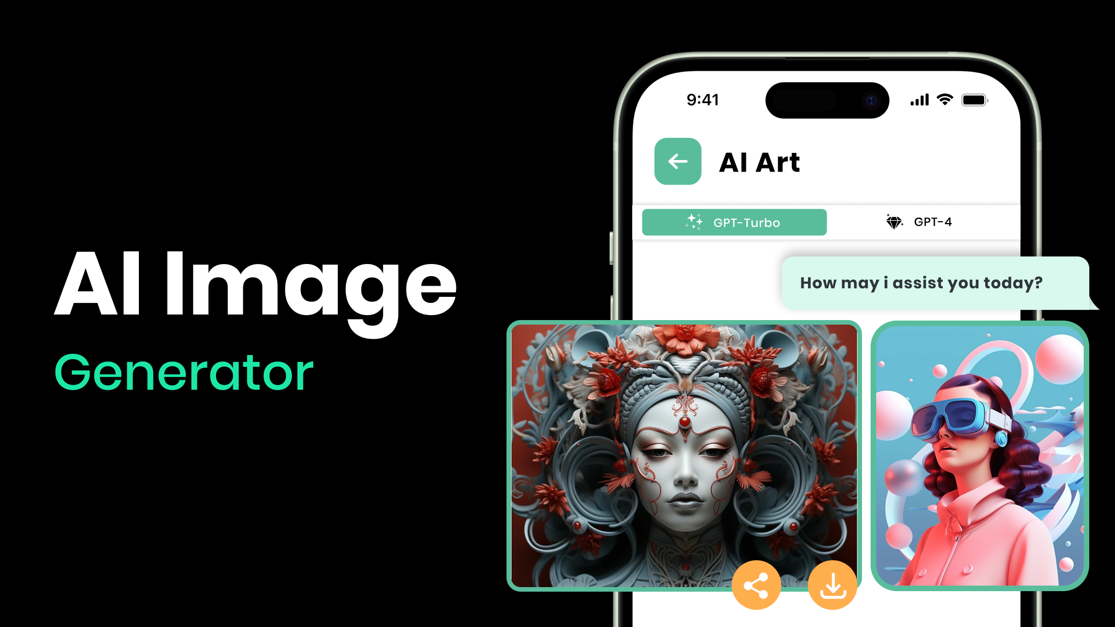 اسکرین شات 3 برنامه Chatbot: AI Chat Bot Assistant