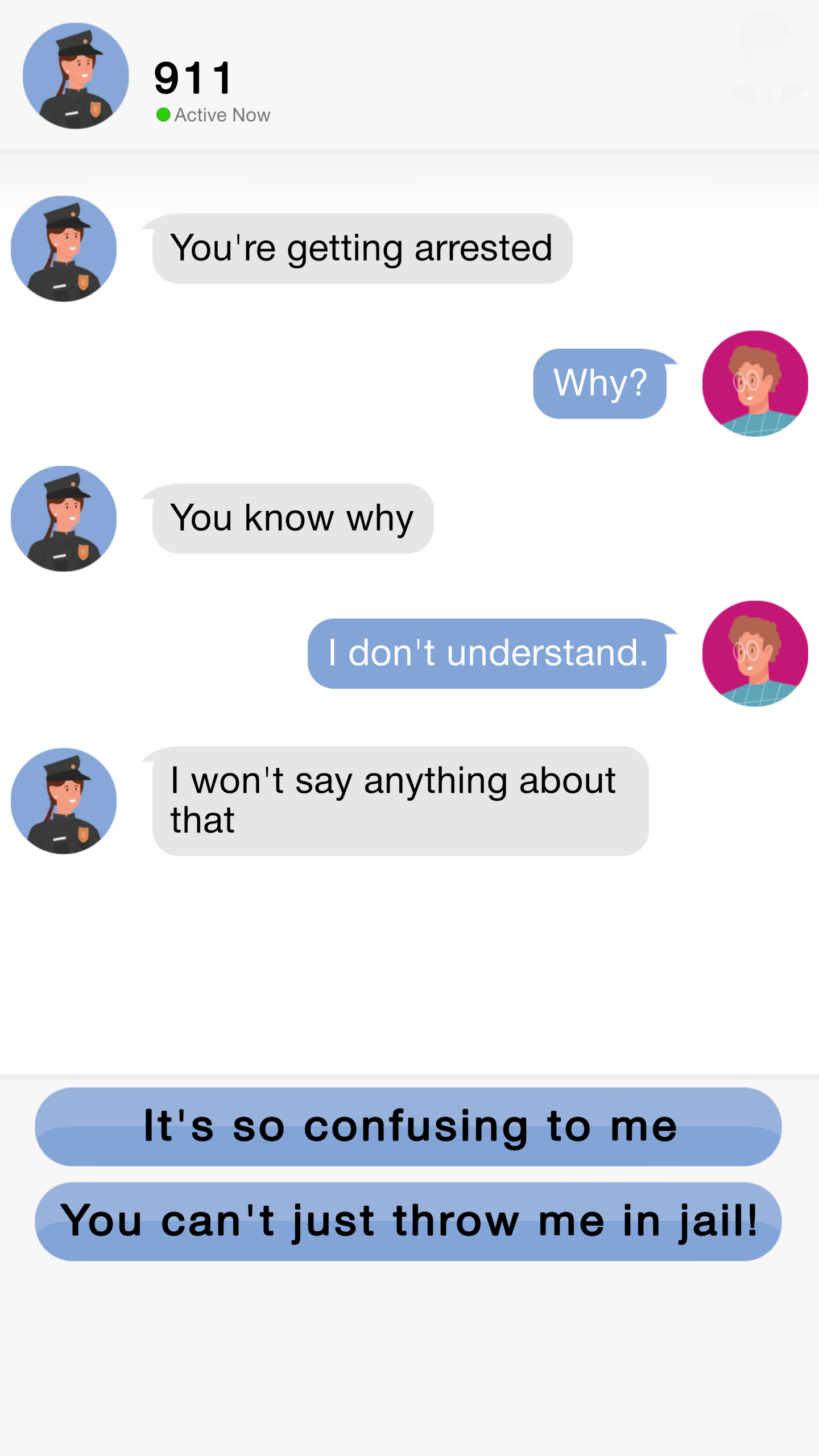 اسکرین شات 4 بازی Chat Game: Truth or Lie