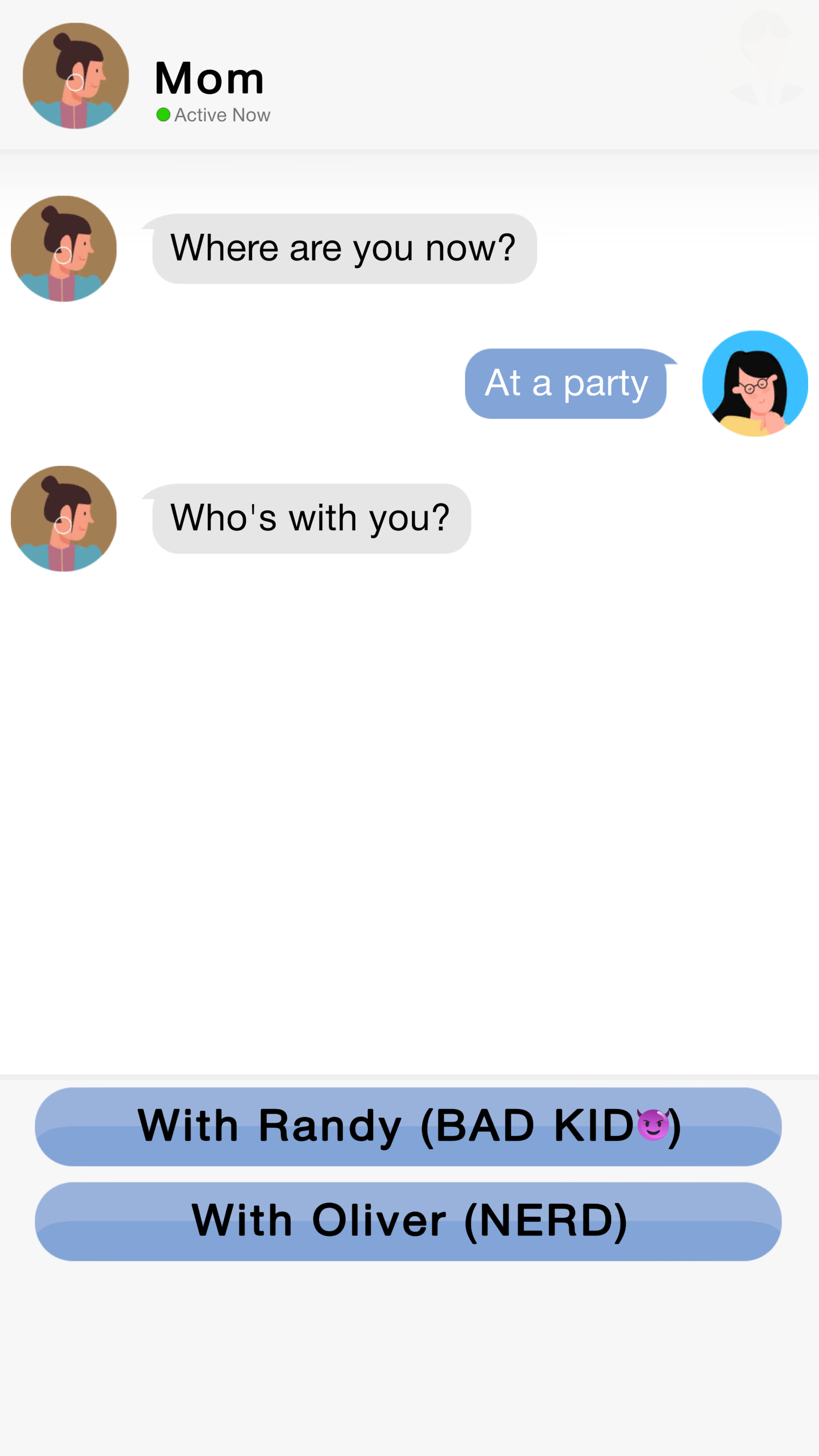 اسکرین شات 1 بازی Chat Game: Truth or Lie