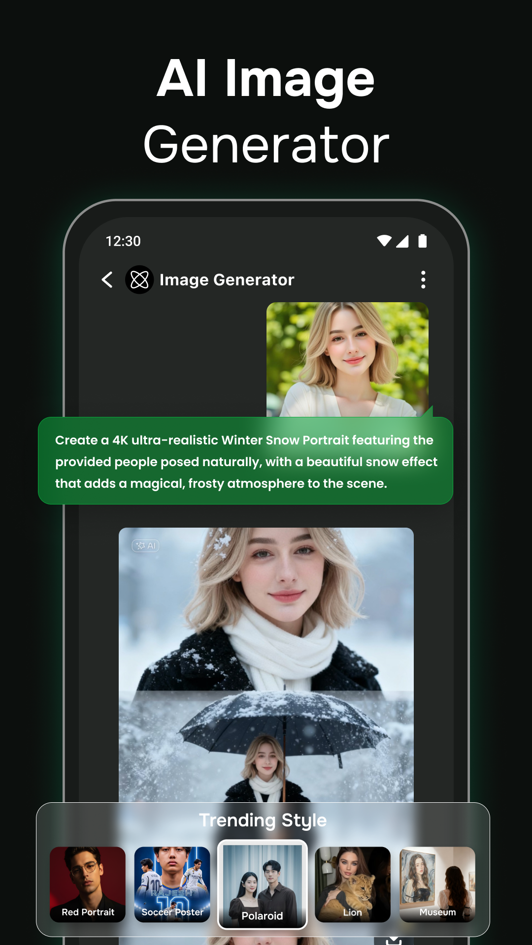 اسکرین شات 3 برنامه AI Chatbot Assistant - ChatGO