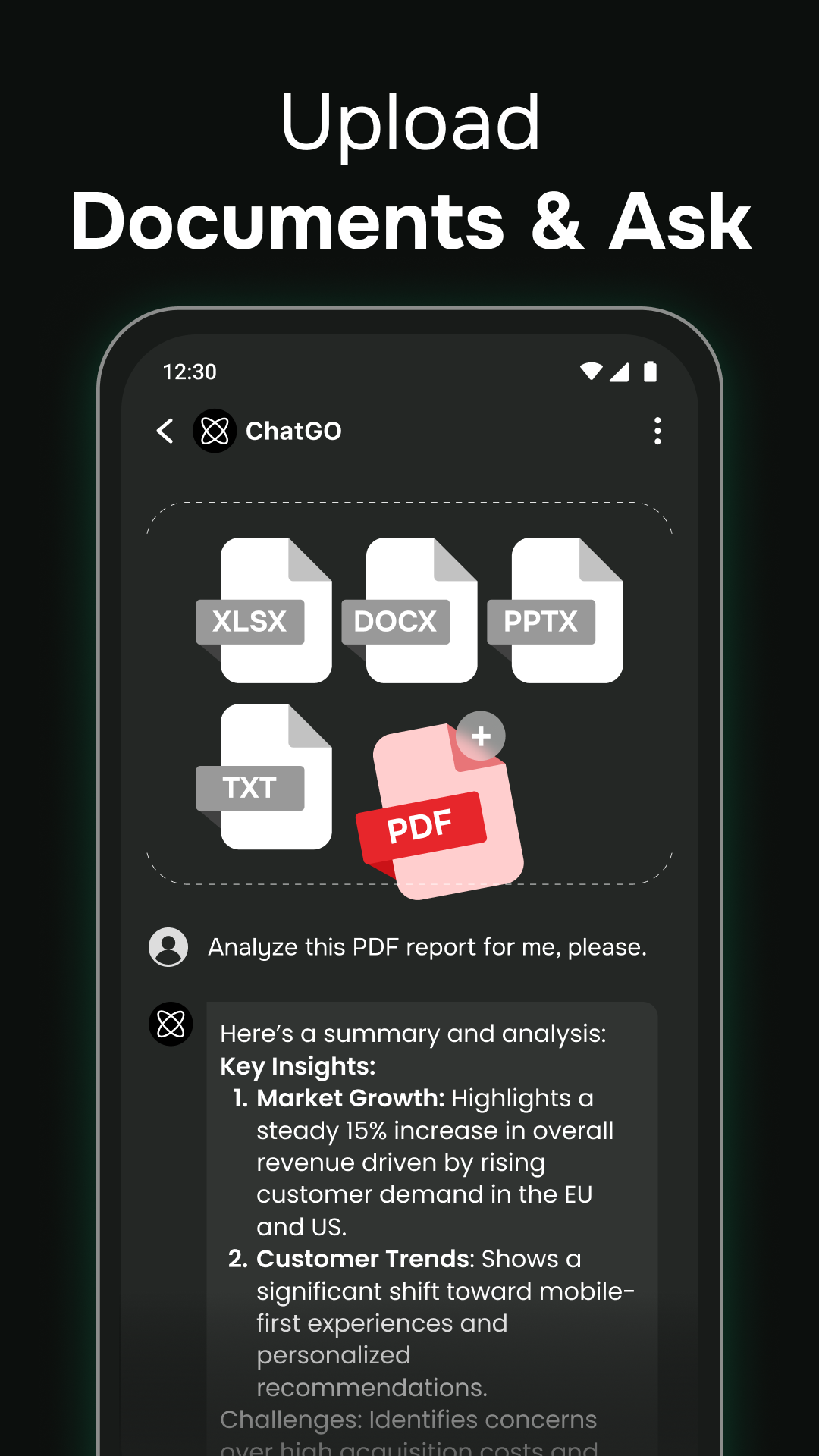 اسکرین شات 8 برنامه Chatbot AI Assistant - ChatGO