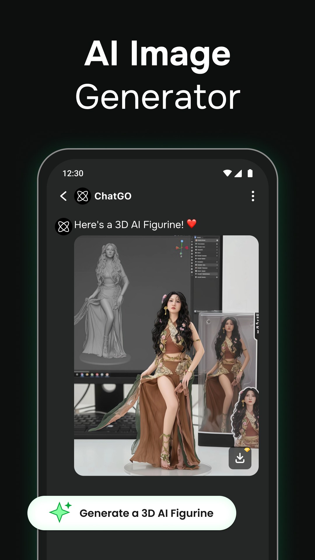 اسکرین شات 3 برنامه Chatbot AI Assistant - ChatGO