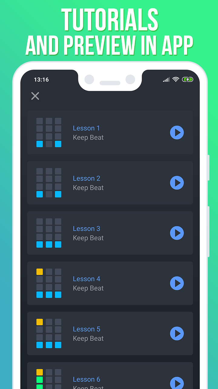اسکرین شات 3 برنامه Drum Pads Guru