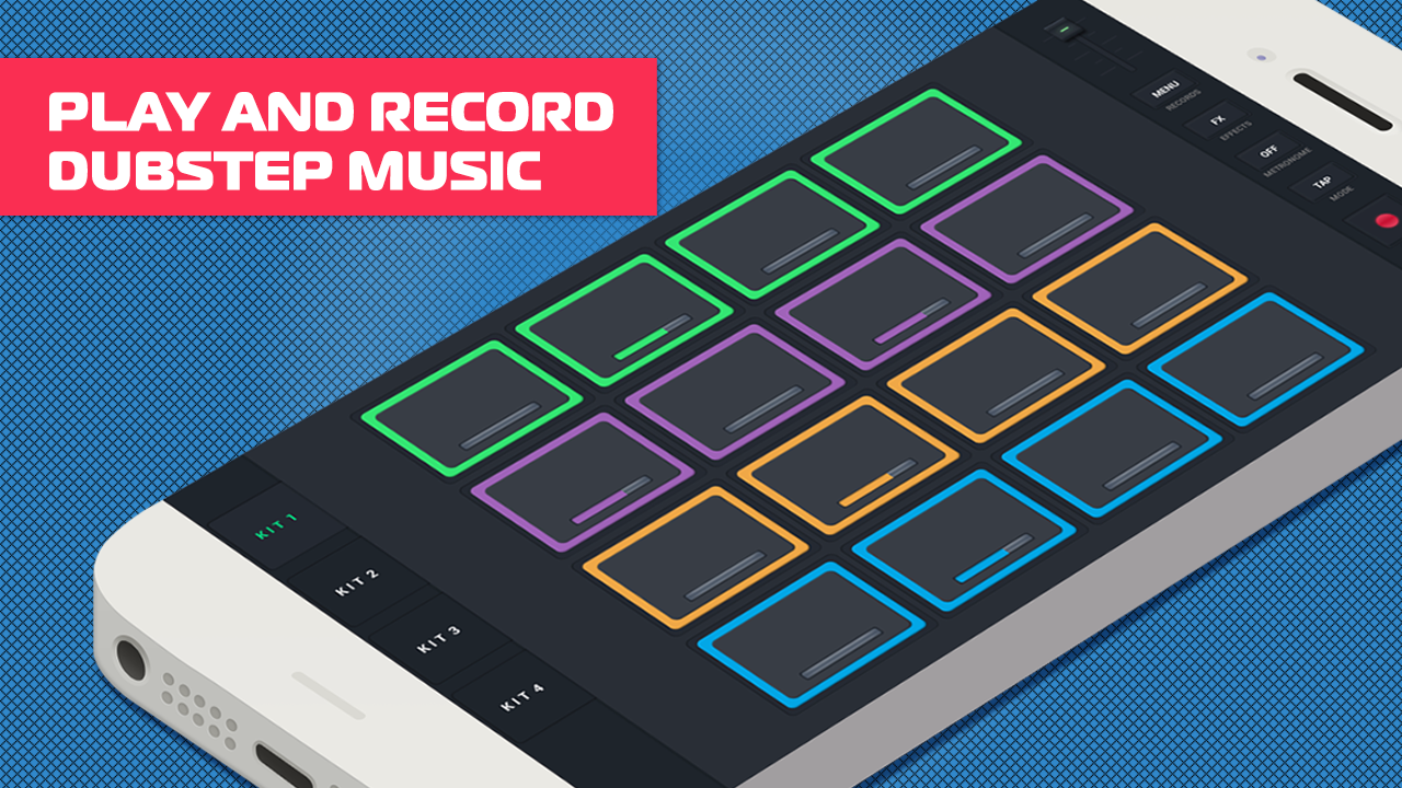 اسکرین شات 1 برنامه Dubstep Producer Pads