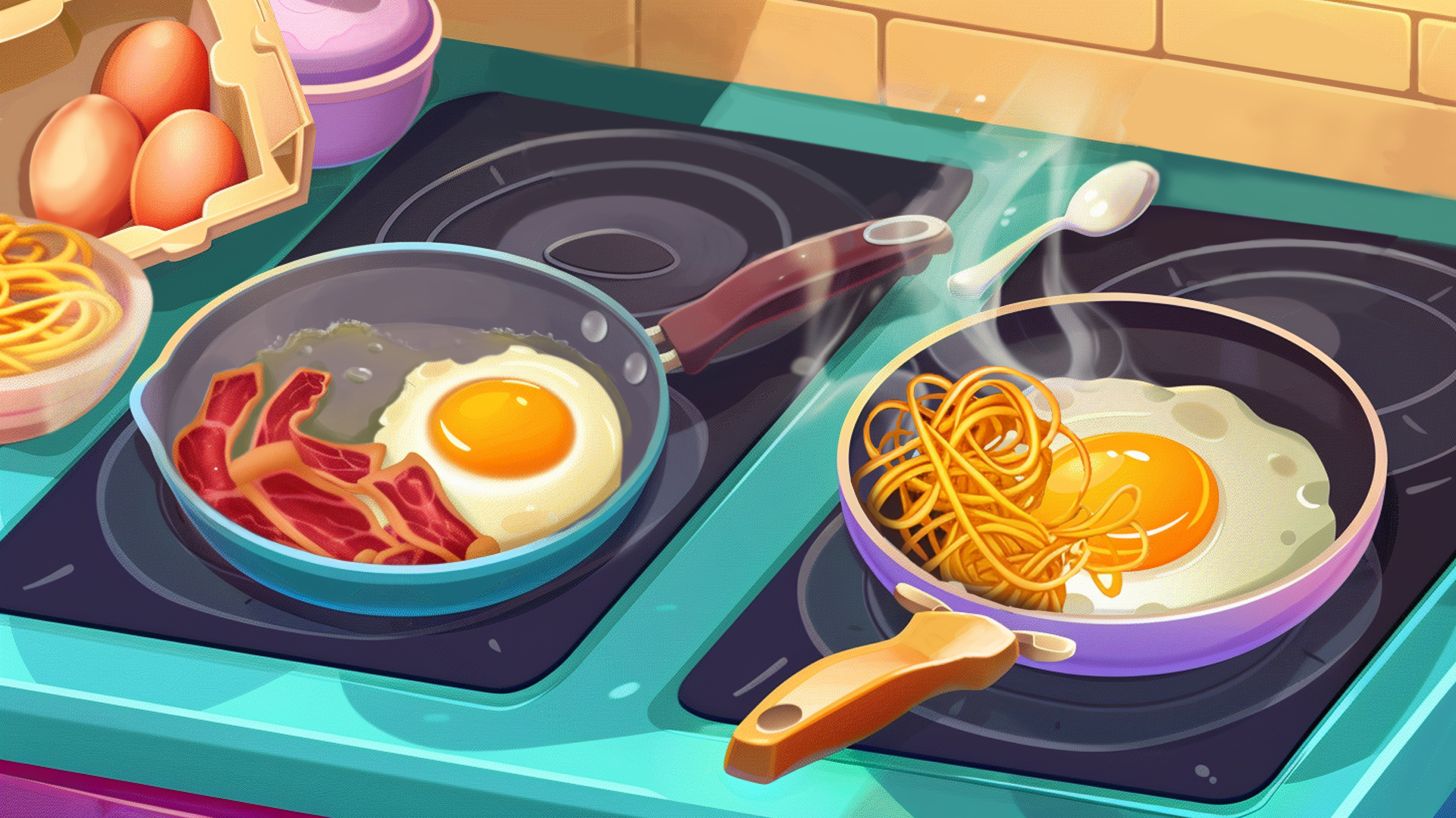 اسکرین شات 1 بازی Tasty Cooking: Restaurant Game