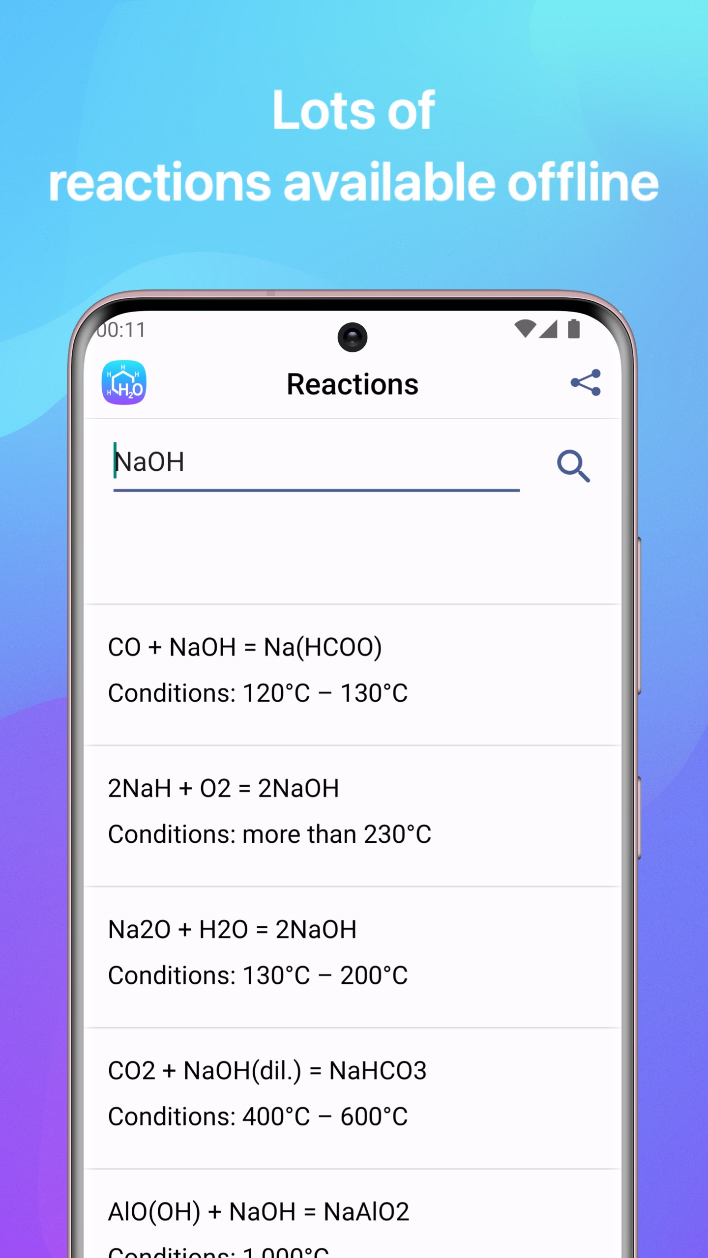 اسکرین شات 4 برنامه Chemistry
