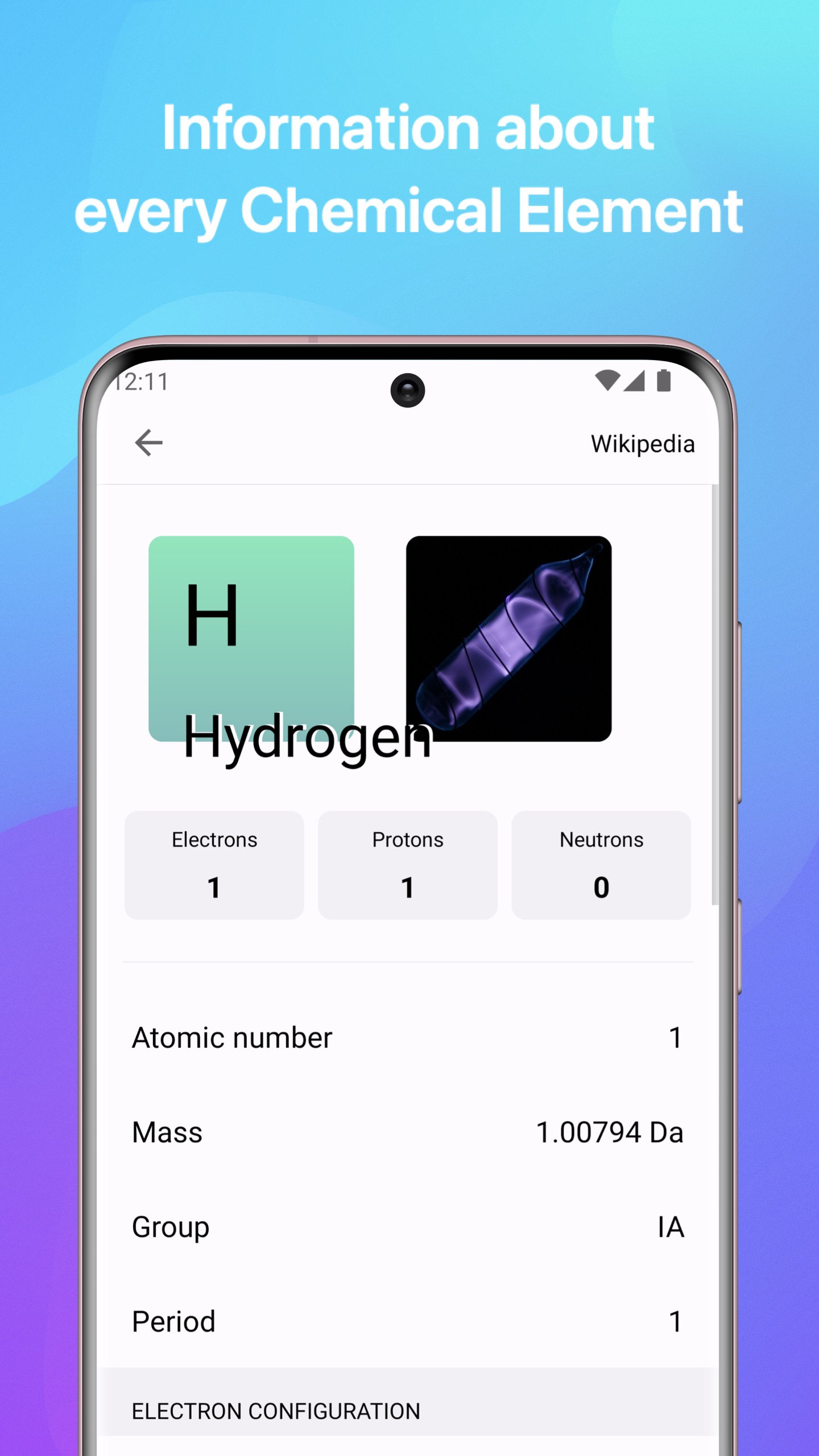اسکرین شات 3 برنامه Chemistry