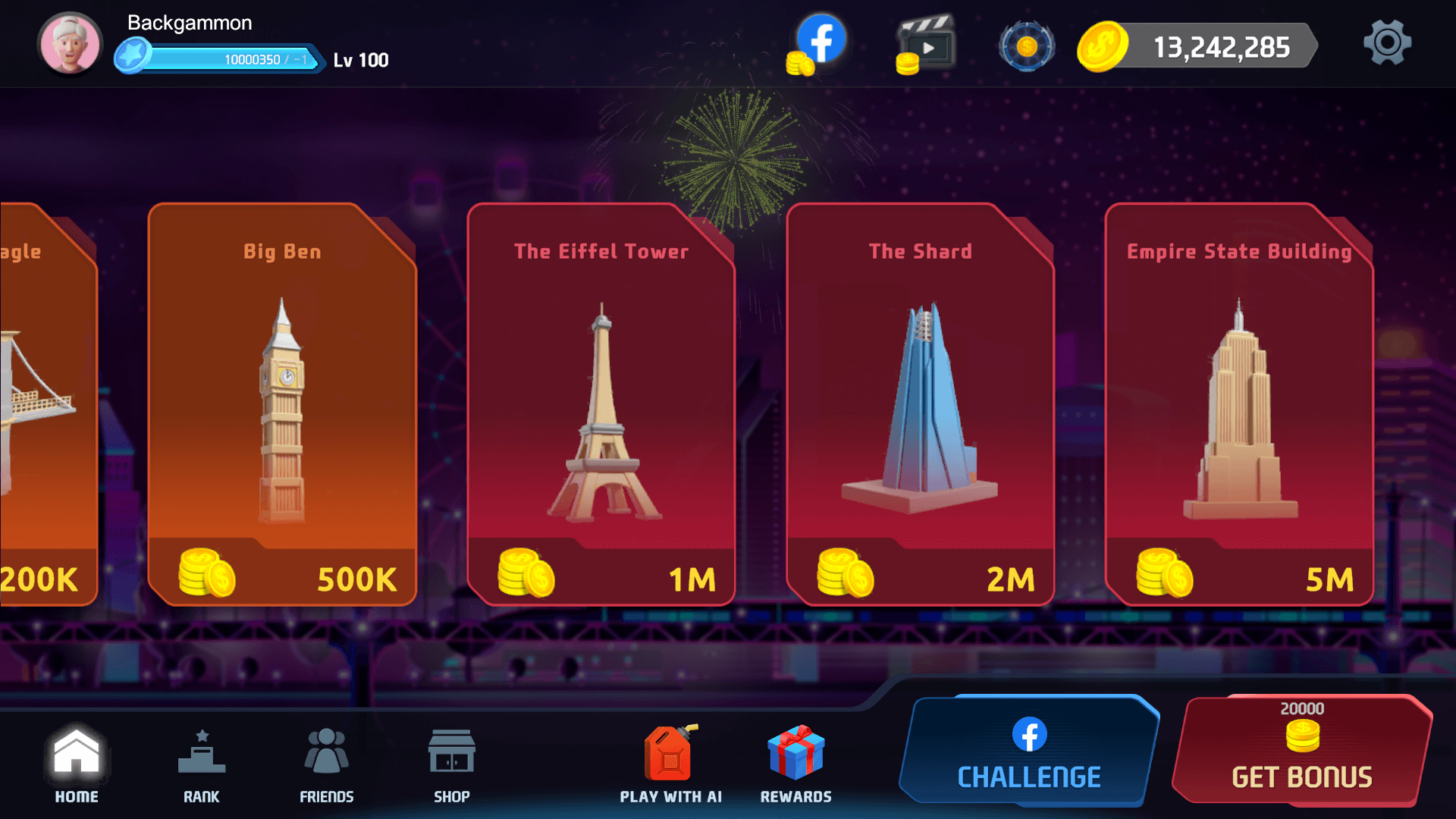 اسکرین شات 3 بازی Backgammon