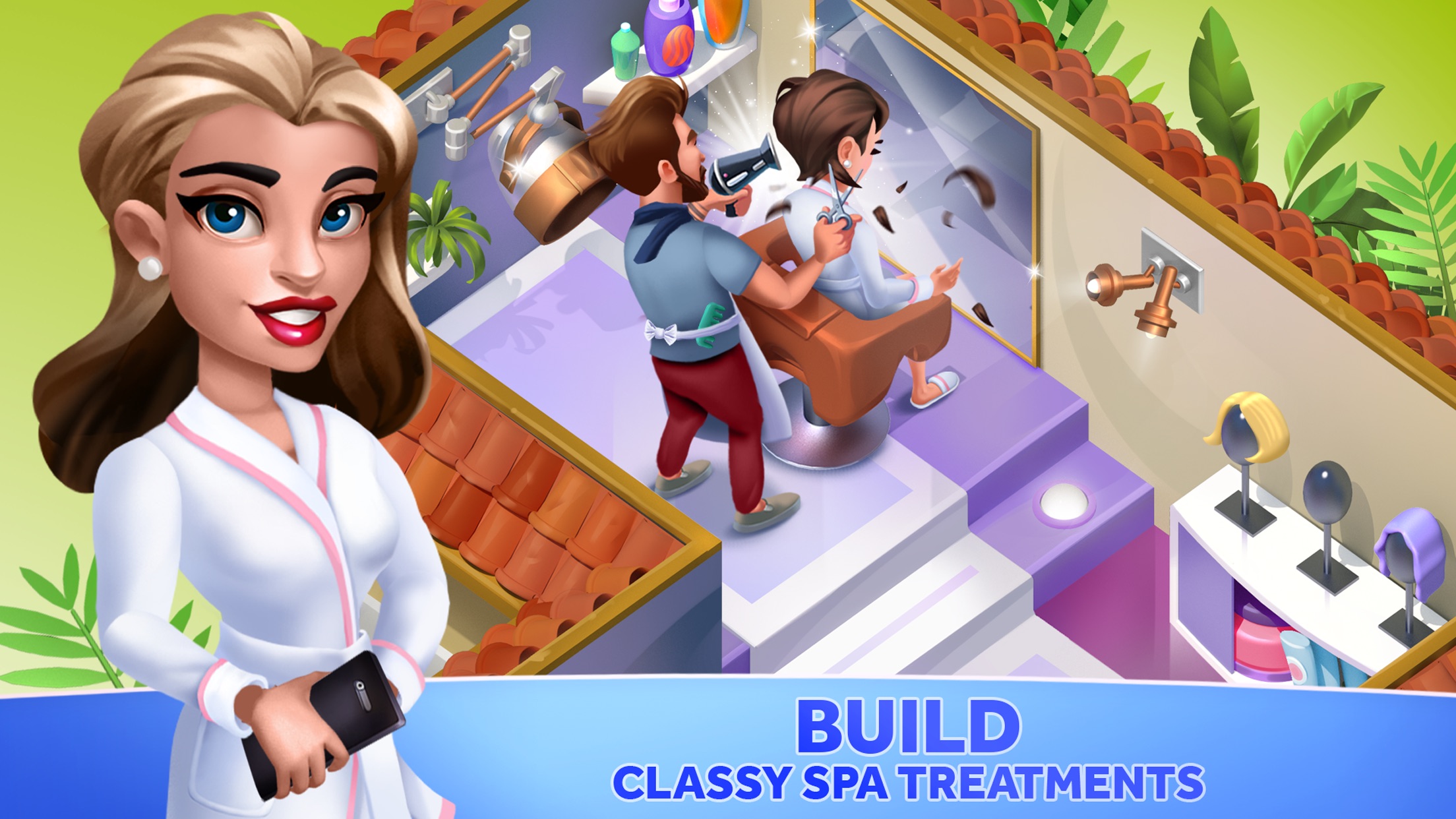 اسکرین شات 1 بازی My Spa Resort: Grow & Build