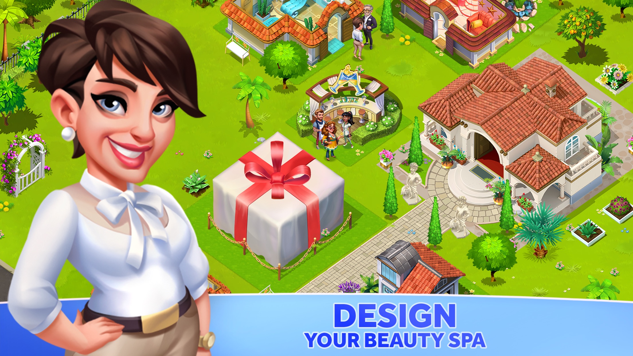 اسکرین شات 3 بازی My Spa Resort: Grow & Build