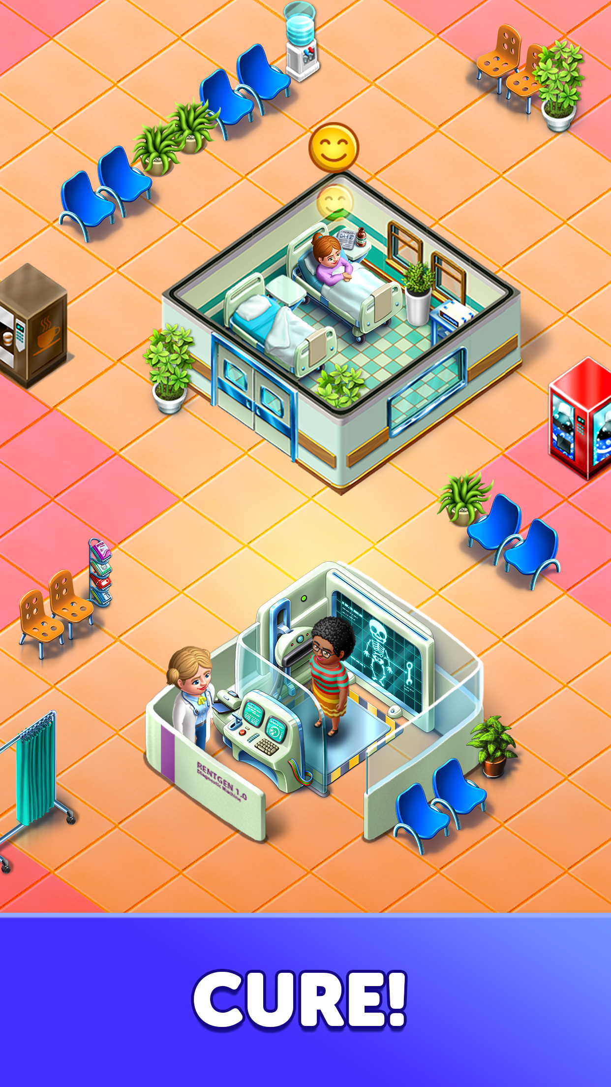 اسکرین شات 3 بازی My Hospital: Build. Farm. Heal