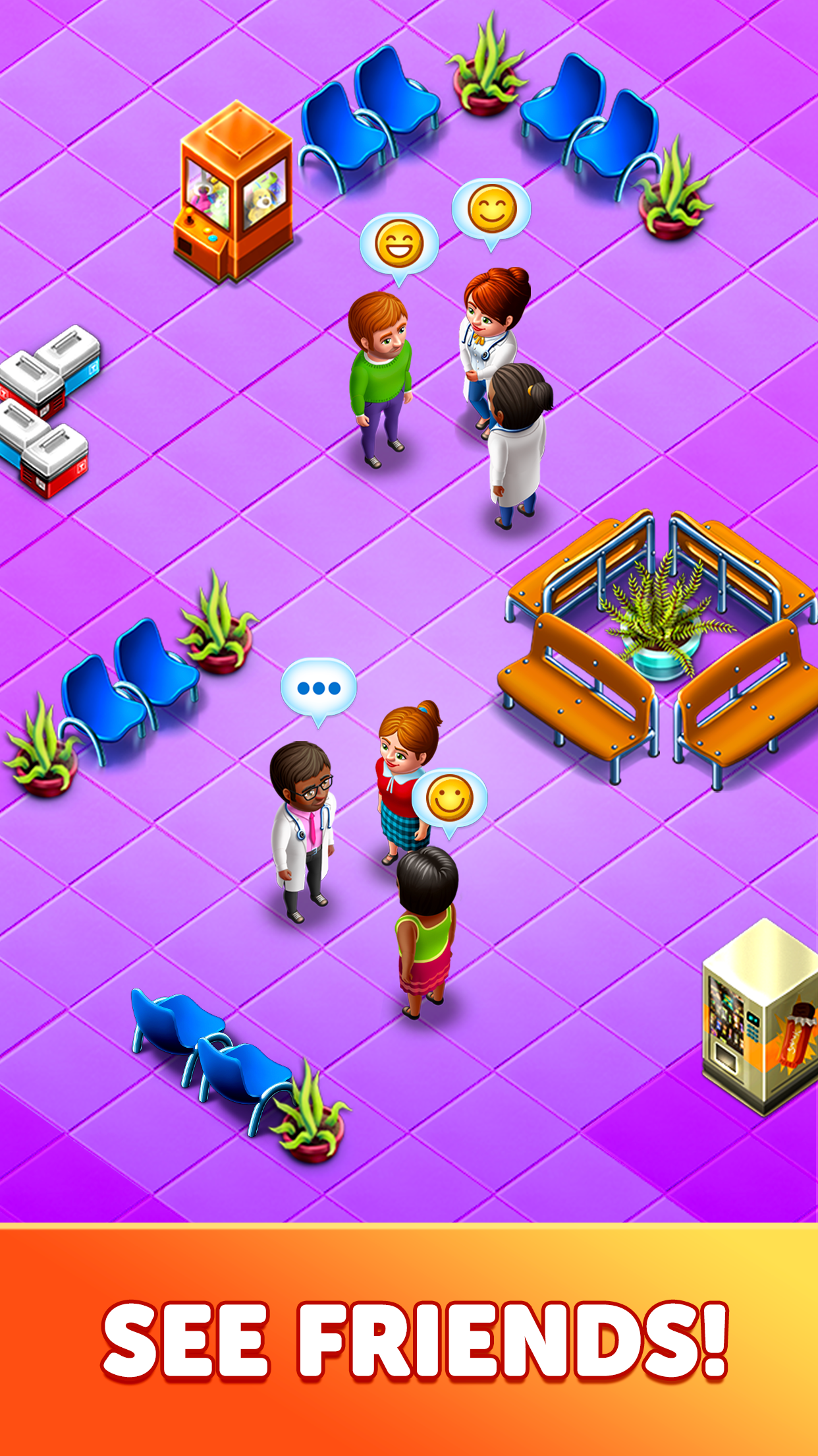 اسکرین شات 6 بازی My Hospital: Build. Farm. Heal