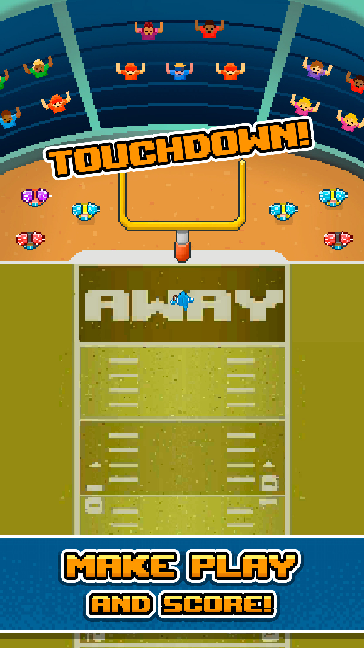 اسکرین شات 4 بازی Touchdown Hero
