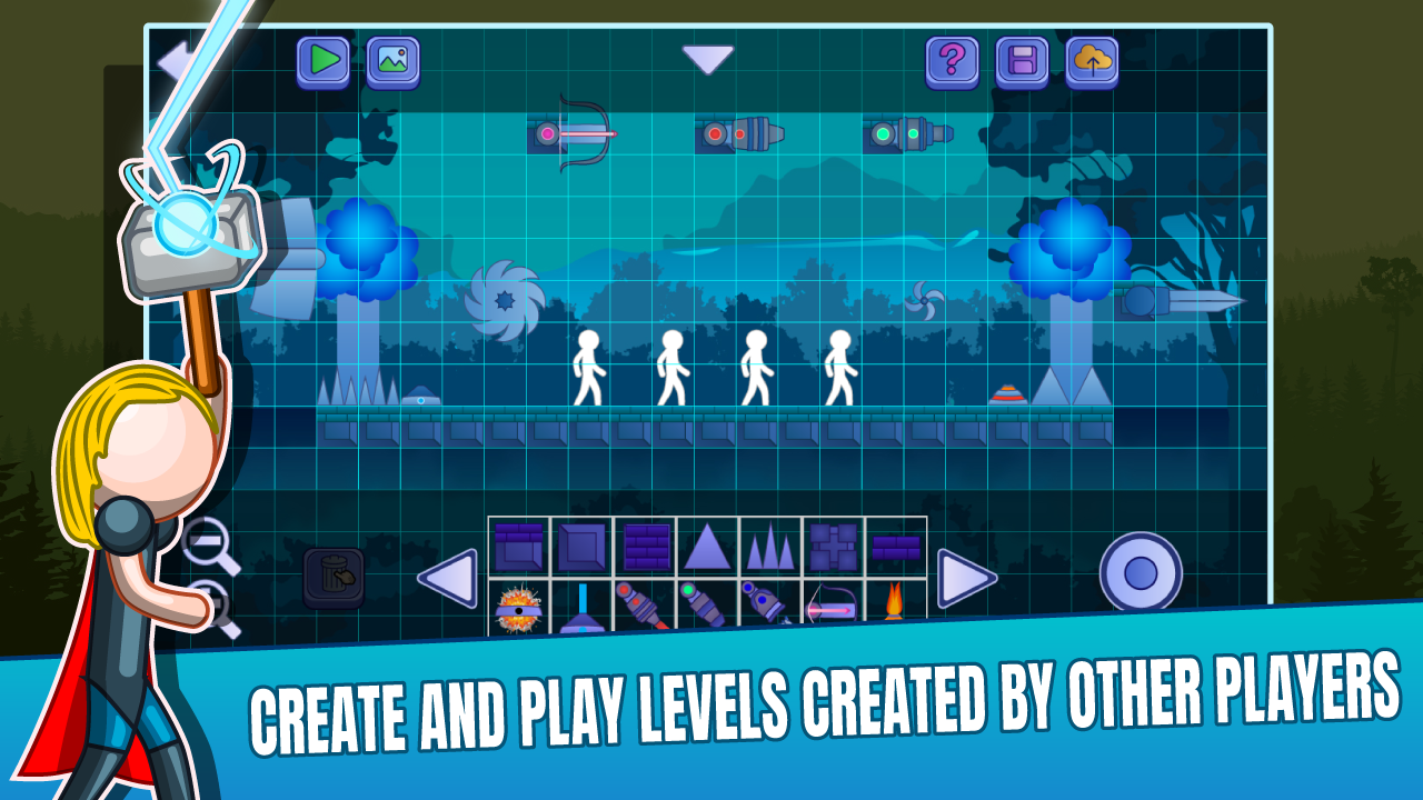 اسکرین شات 4 بازی Stick Fight Online