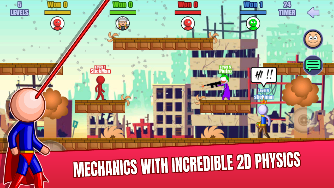 اسکرین شات 7 بازی Stick Fight Online