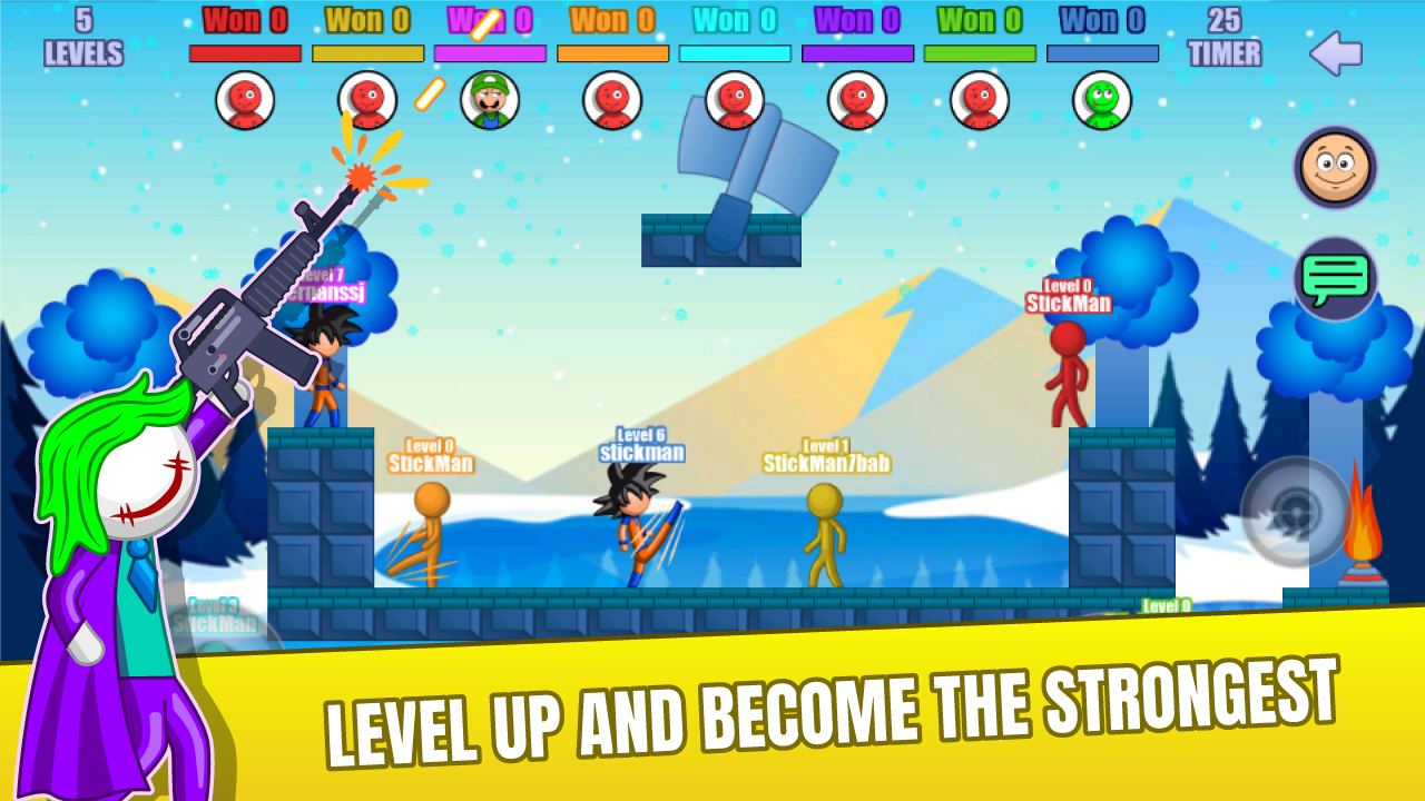 اسکرین شات 6 بازی Stick Fight Online