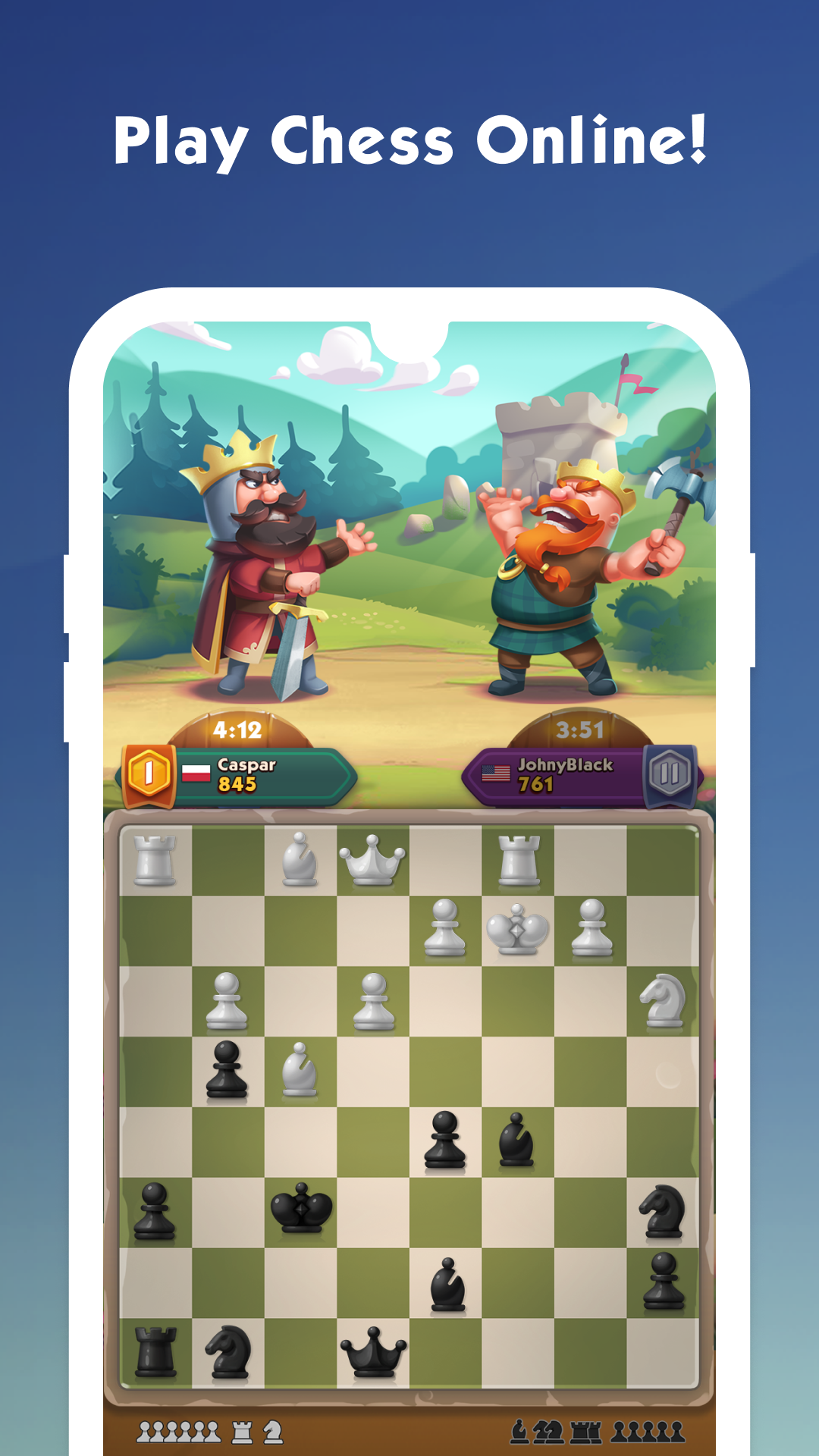 اسکرین شات 2 بازی Kingdom Chess - Play and Learn