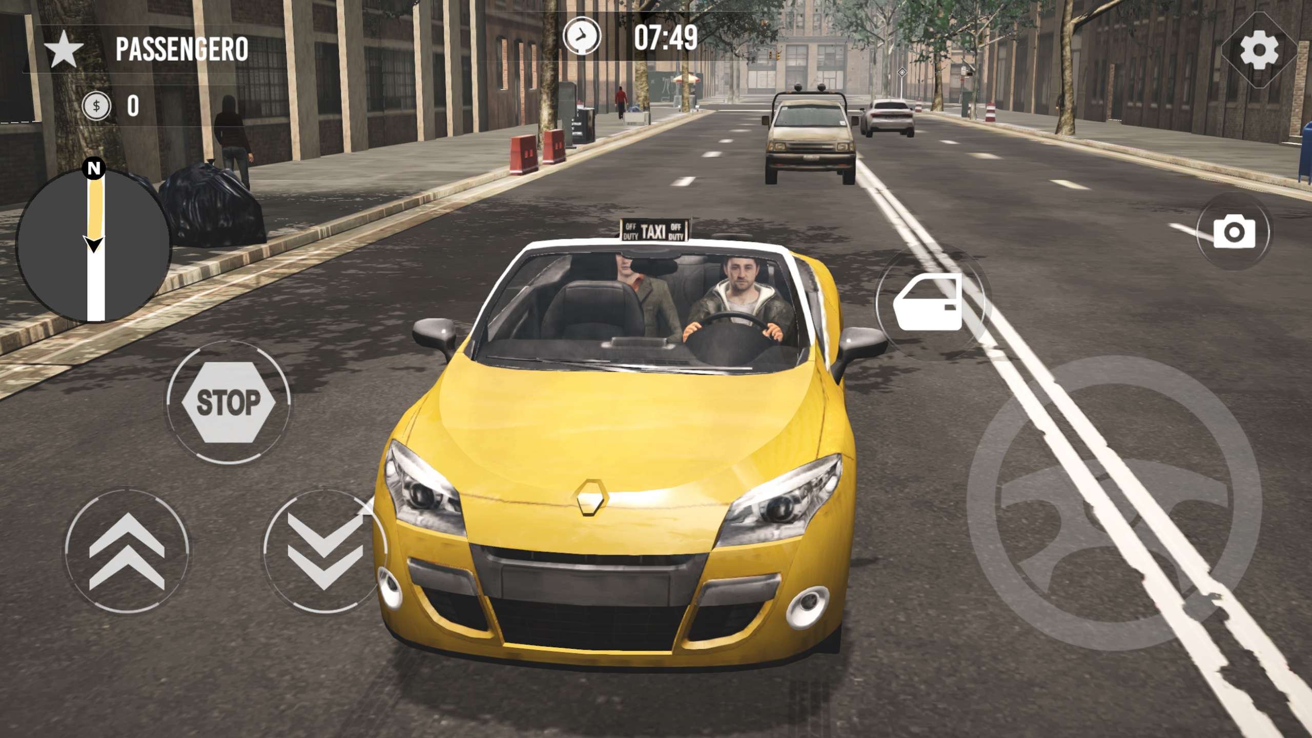 اسکرین شات 3 بازی NYC Taxi - Rush Driver