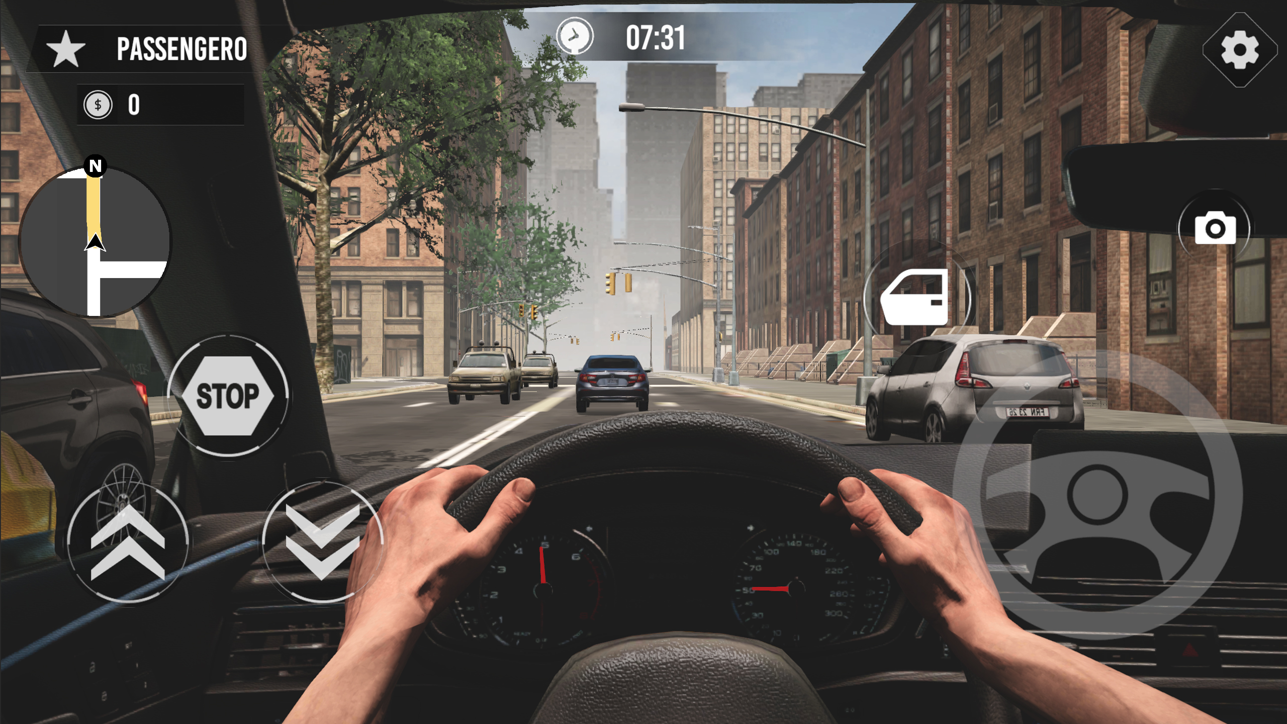 اسکرین شات 1 بازی NYC Taxi - Rush Driver