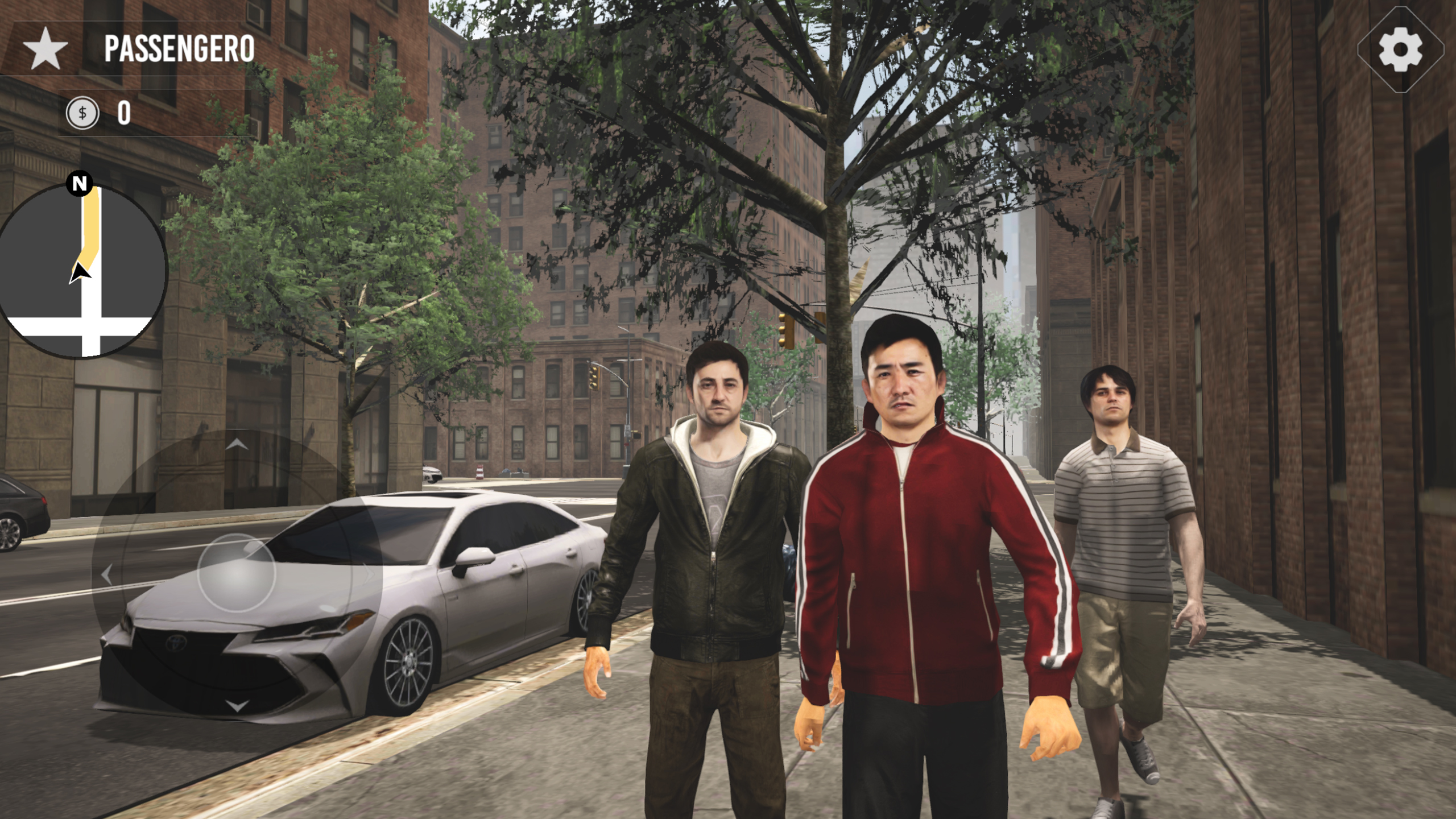 اسکرین شات 2 بازی NYC Taxi - Rush Driver
