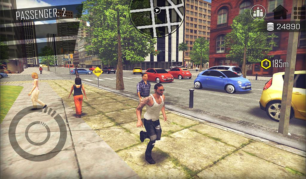 اسکرین شات 7 بازی Crazy Open World Taxi Driver
