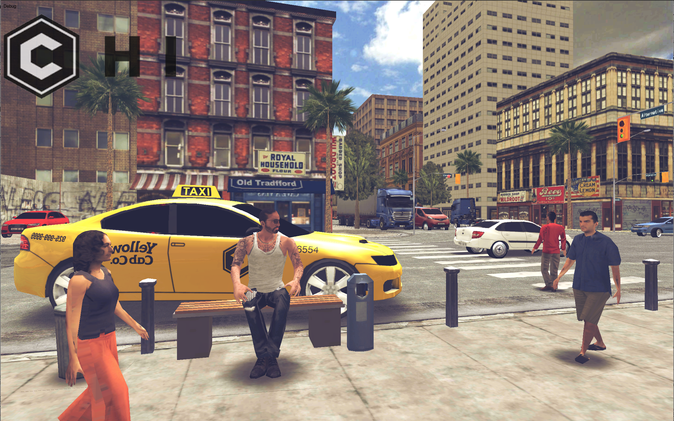 اسکرین شات 8 بازی Crazy Open World Taxi Driver