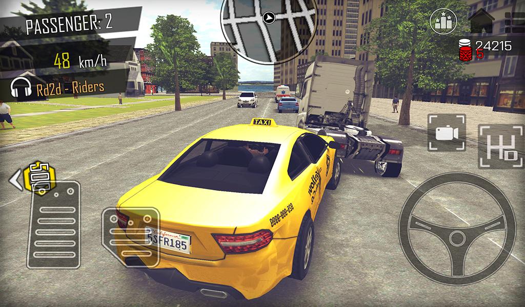اسکرین شات 6 بازی Crazy Open World Taxi Driver