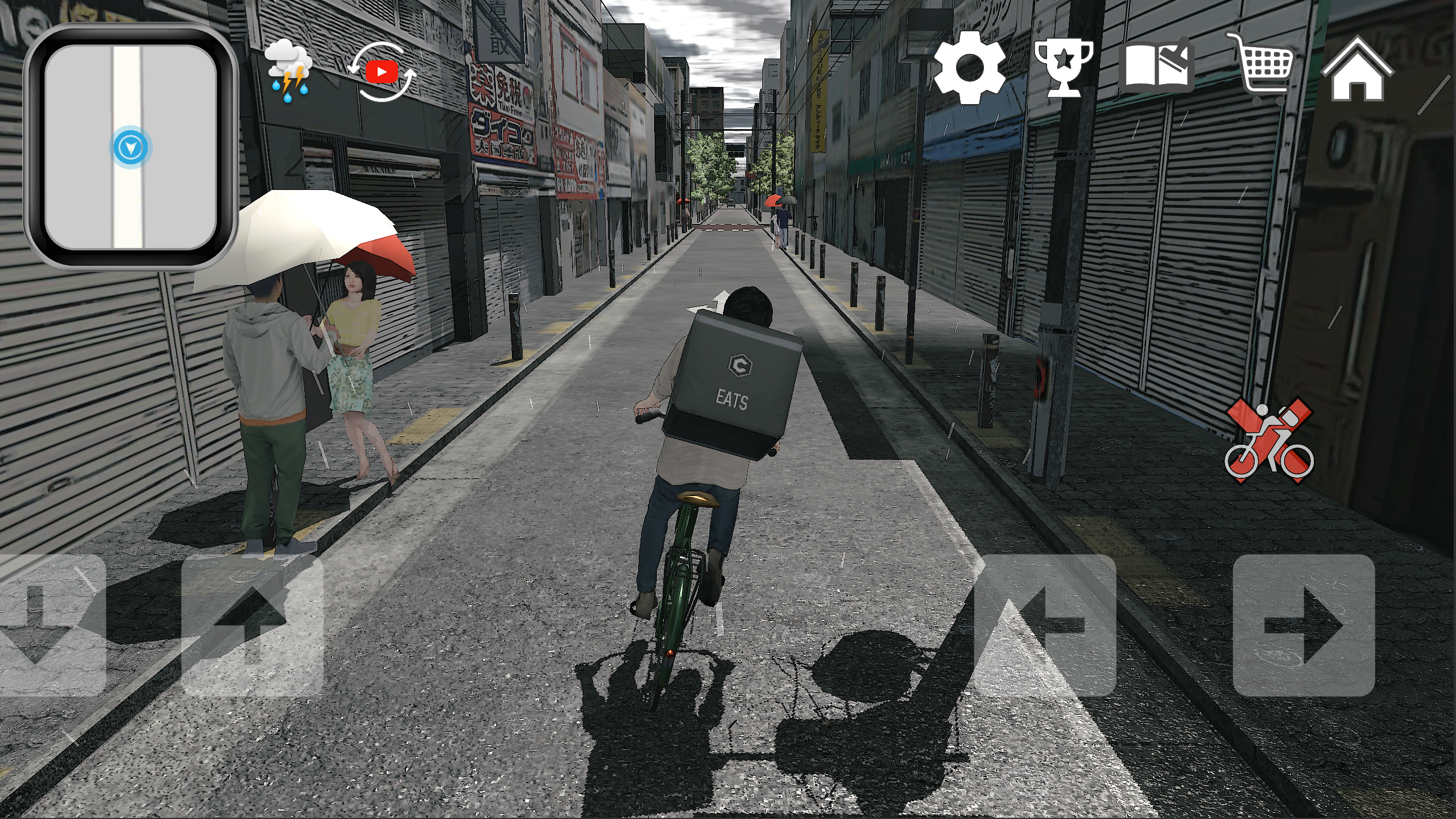 اسکرین شات 8 بازی Delivery Food Sim- Japan Osaka